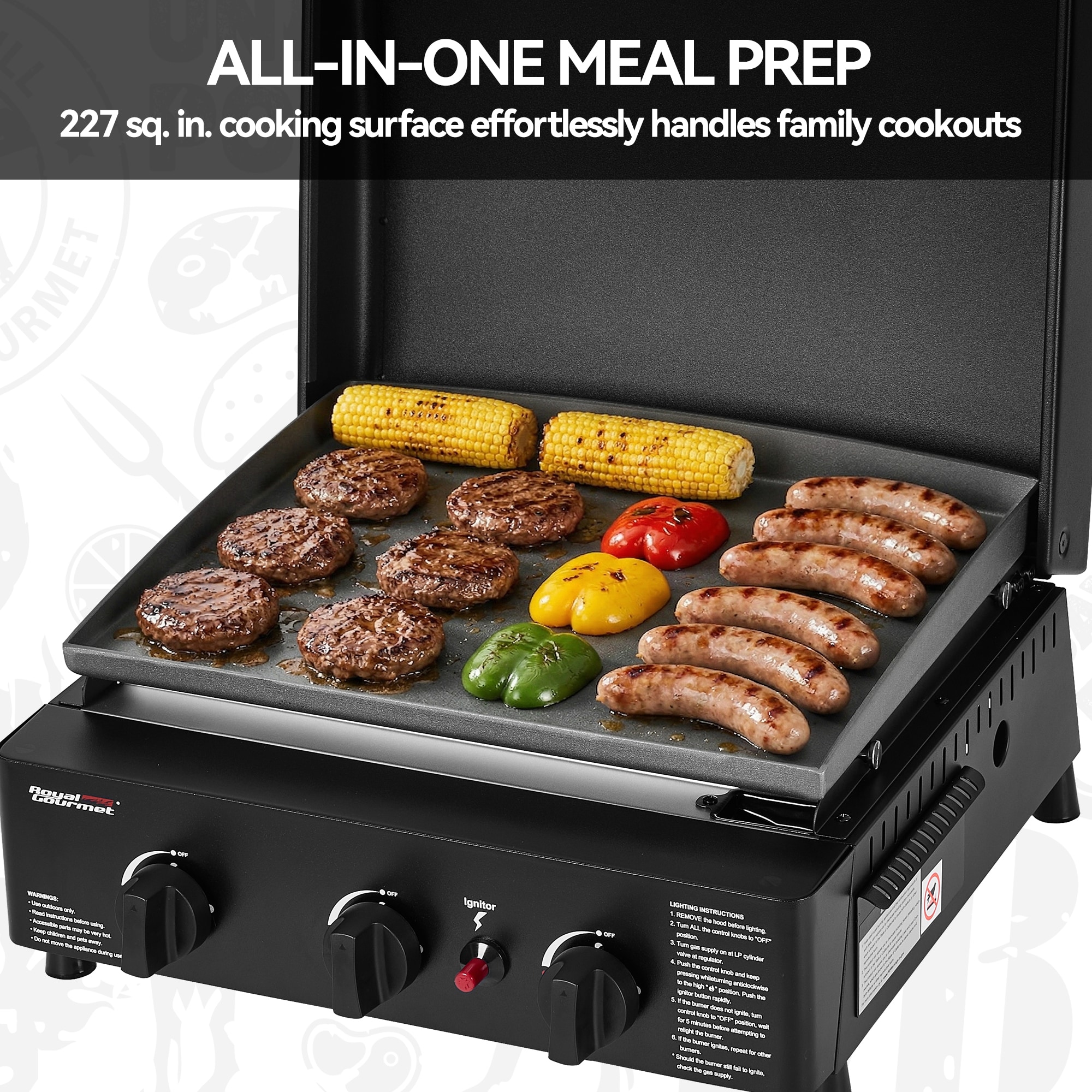 Royal Gourmet PD1503H Tabletop-Grills - Thumbnail View #3