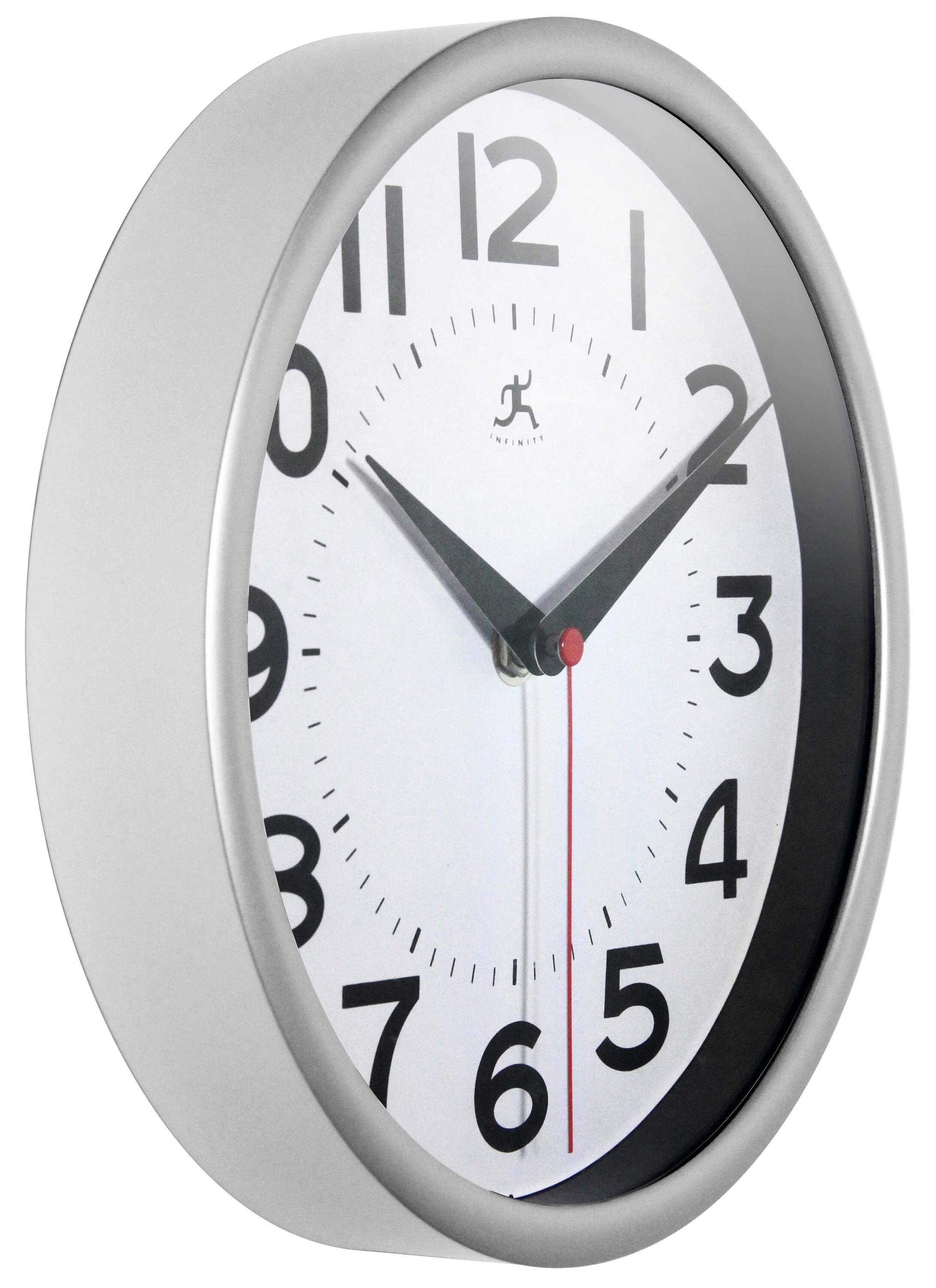 Infinity Instruments 14220SV-3364 Indoor-Outdoor-Clocks - View #2