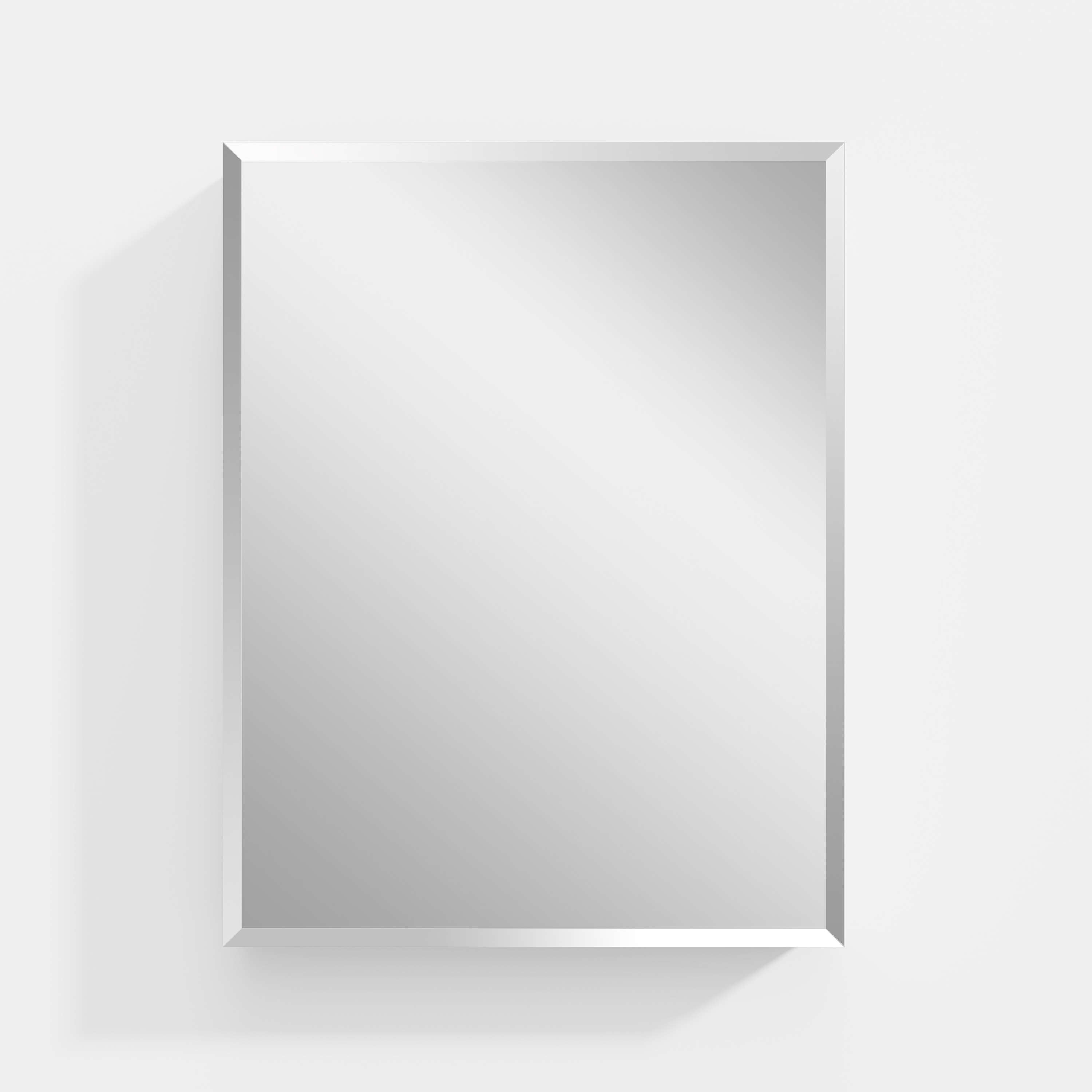 Siavonce XH64120 20-in W x 26-in H Rectangle Black Framed Full Length Wall Mirror