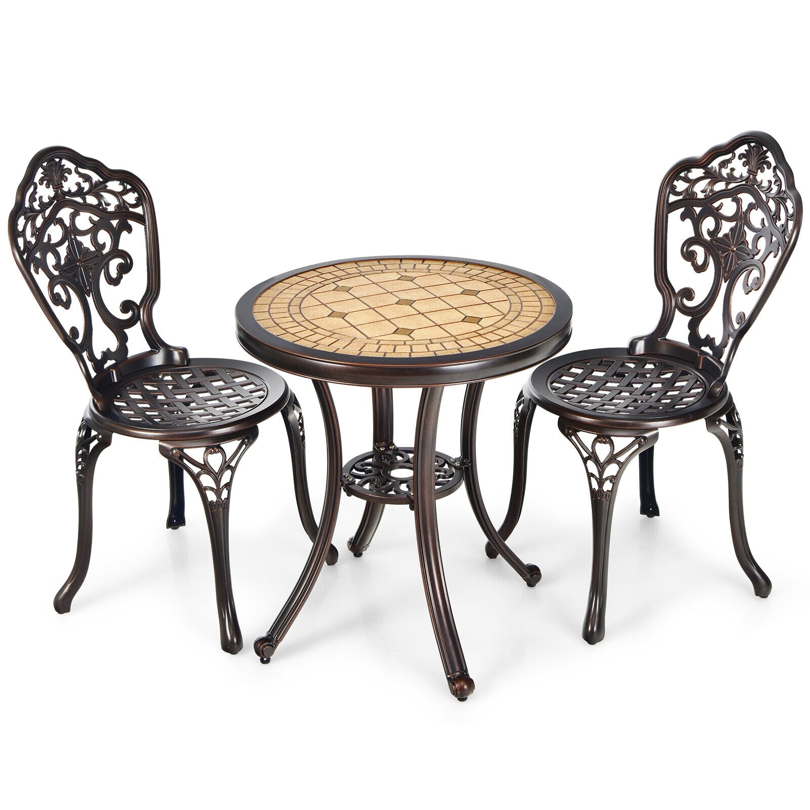 WELLFOR TDS10575WN 3 -Piece Patio Conversation Set