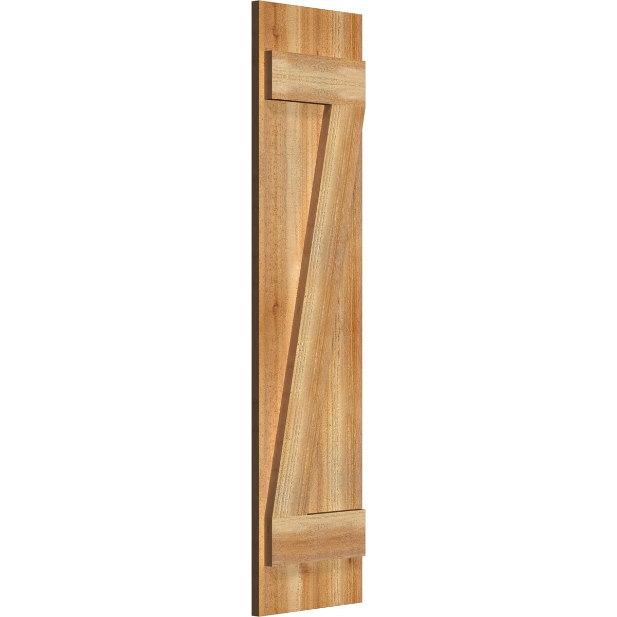 Ekena Millwork RBJ06Z11X043RWR Exterior-Shutters - View #2