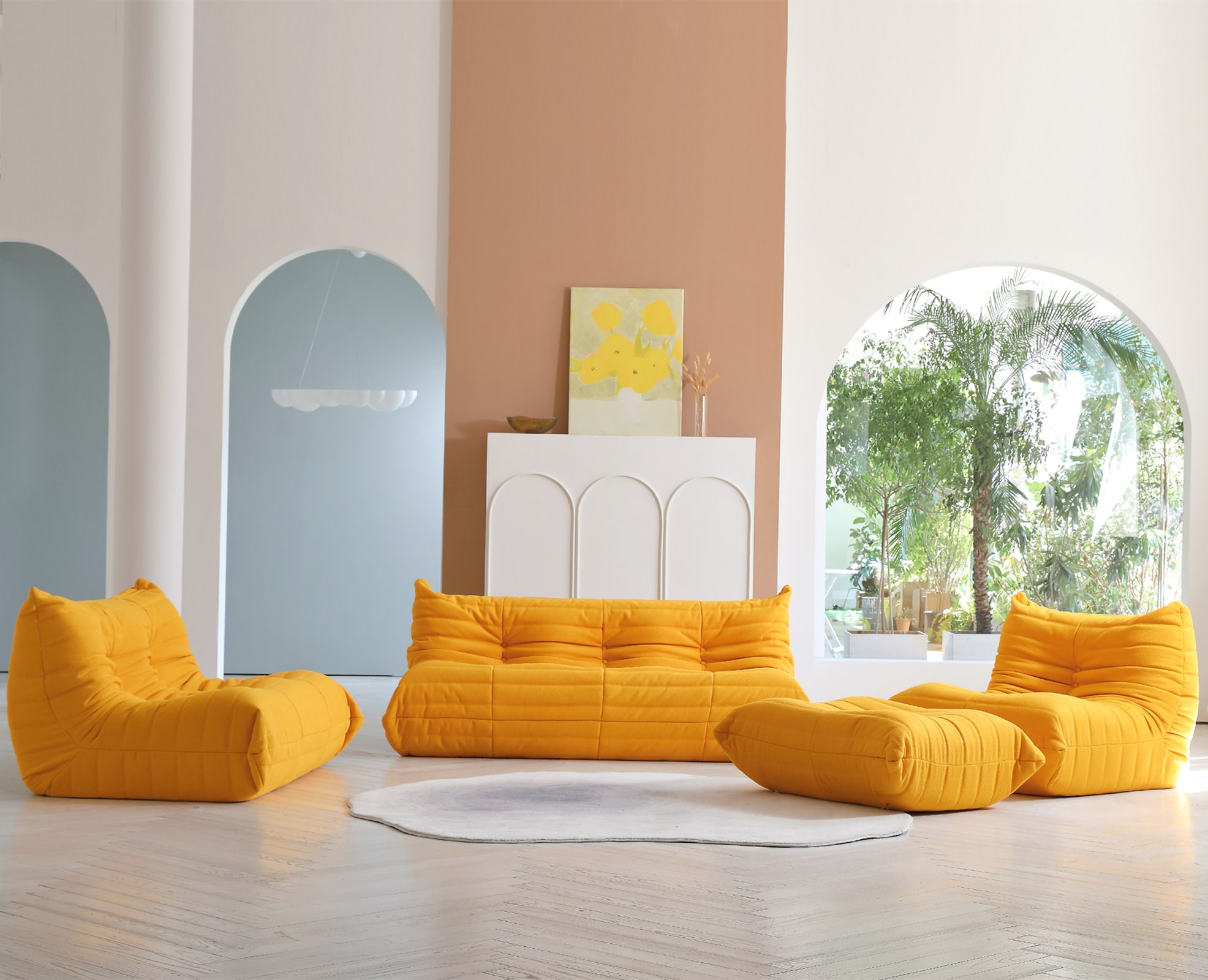 BuotiqHom DH-S2-117YE Sofas-Loveseats - View #4