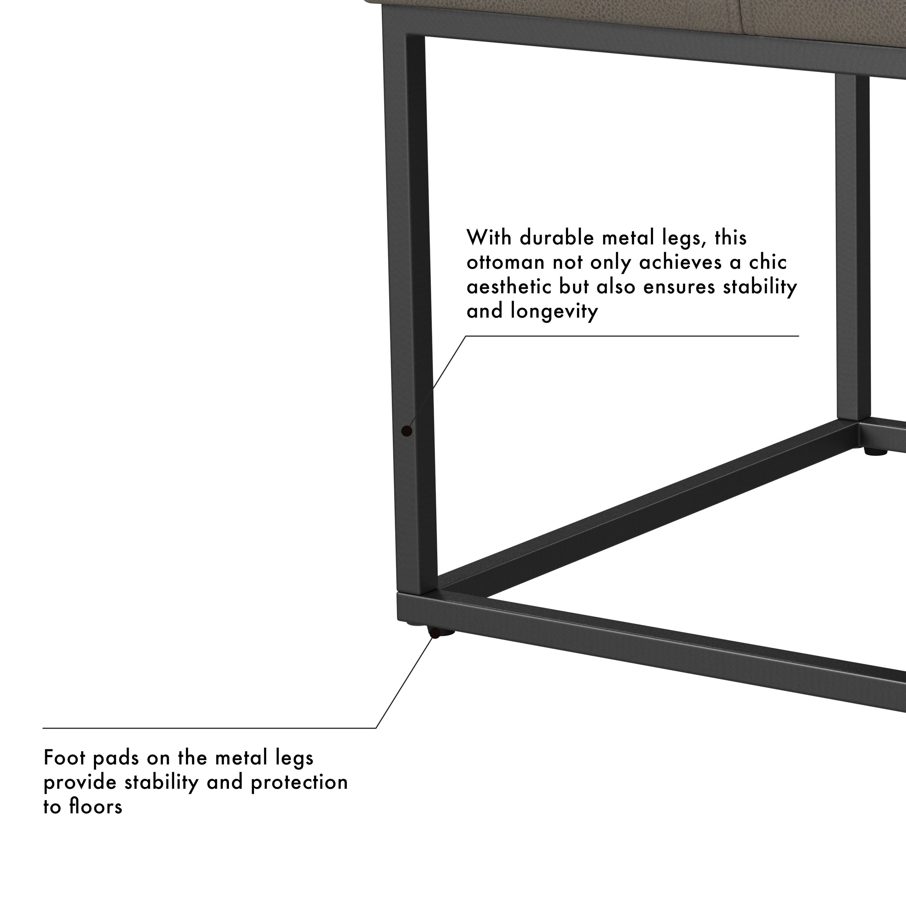 HomePop K8745-E914 Indoor-Ottomans - View #7