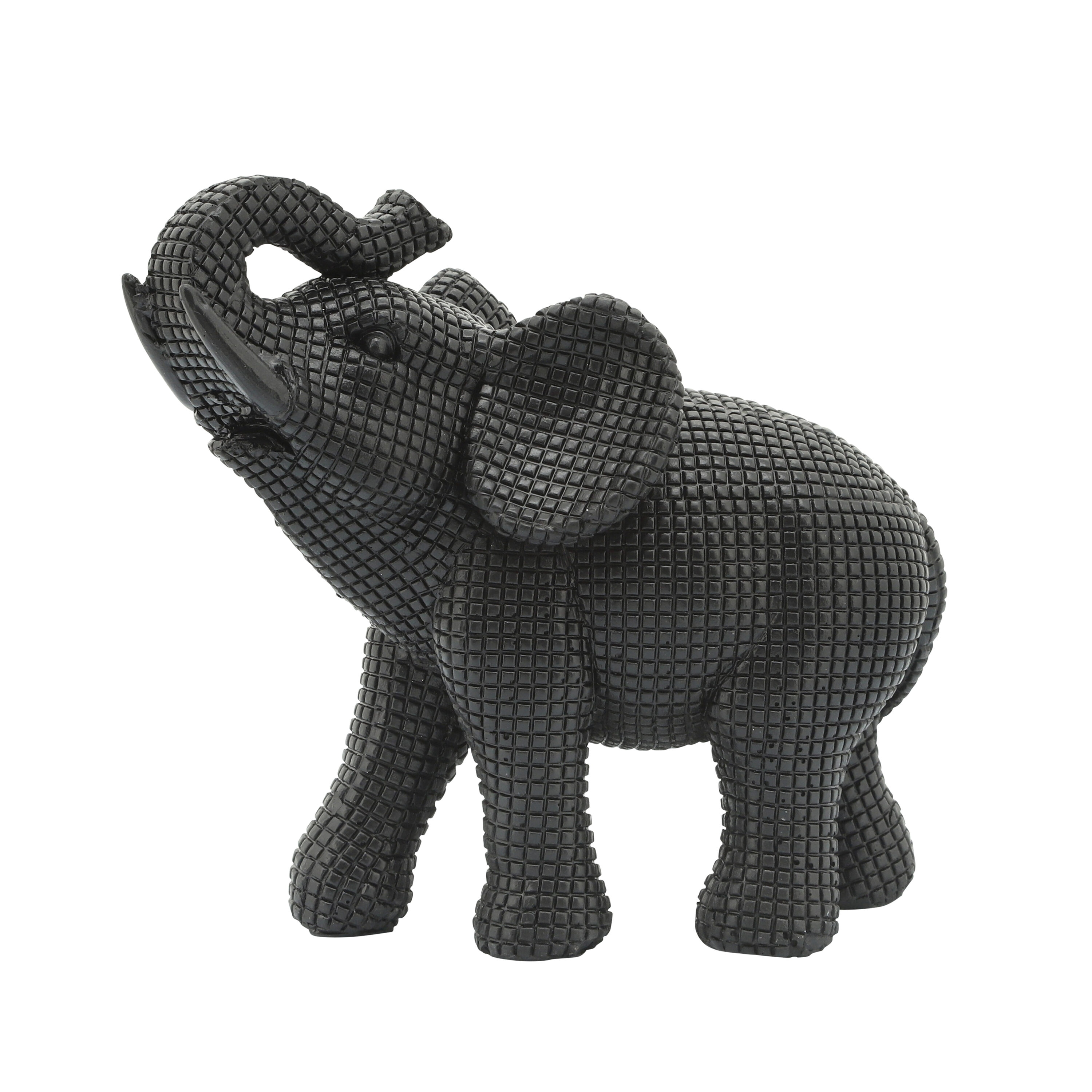 Sagebrook Home 16285-02 Black Polyresin Modern Figurine