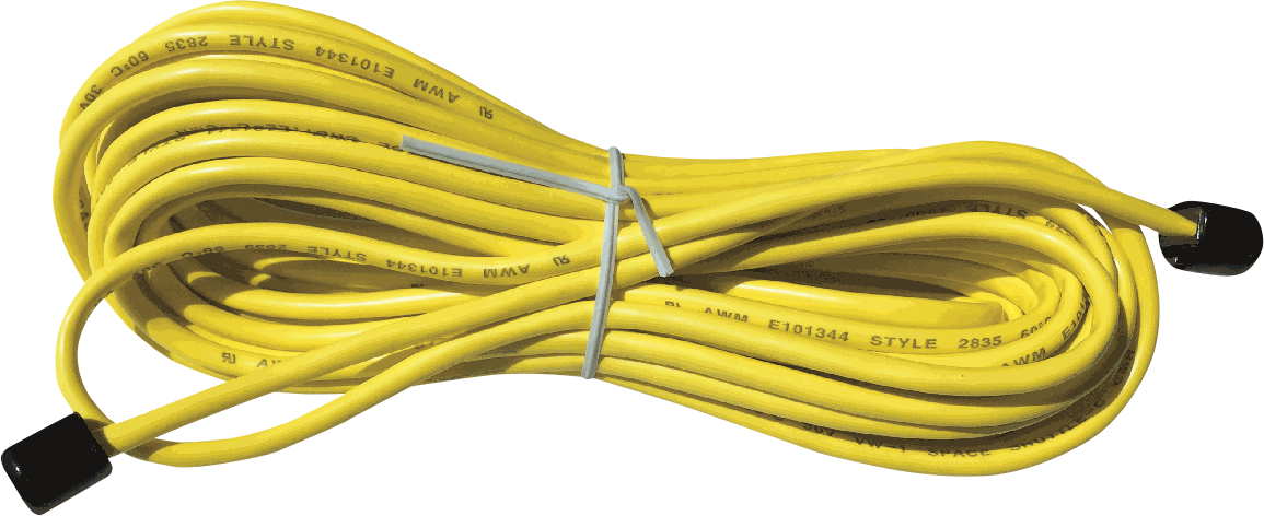 Delta 5GA-403 Steam Shower Extension Cable Yellow 420-Inches Universal Shower Shower extension 0.5-Inches -ID