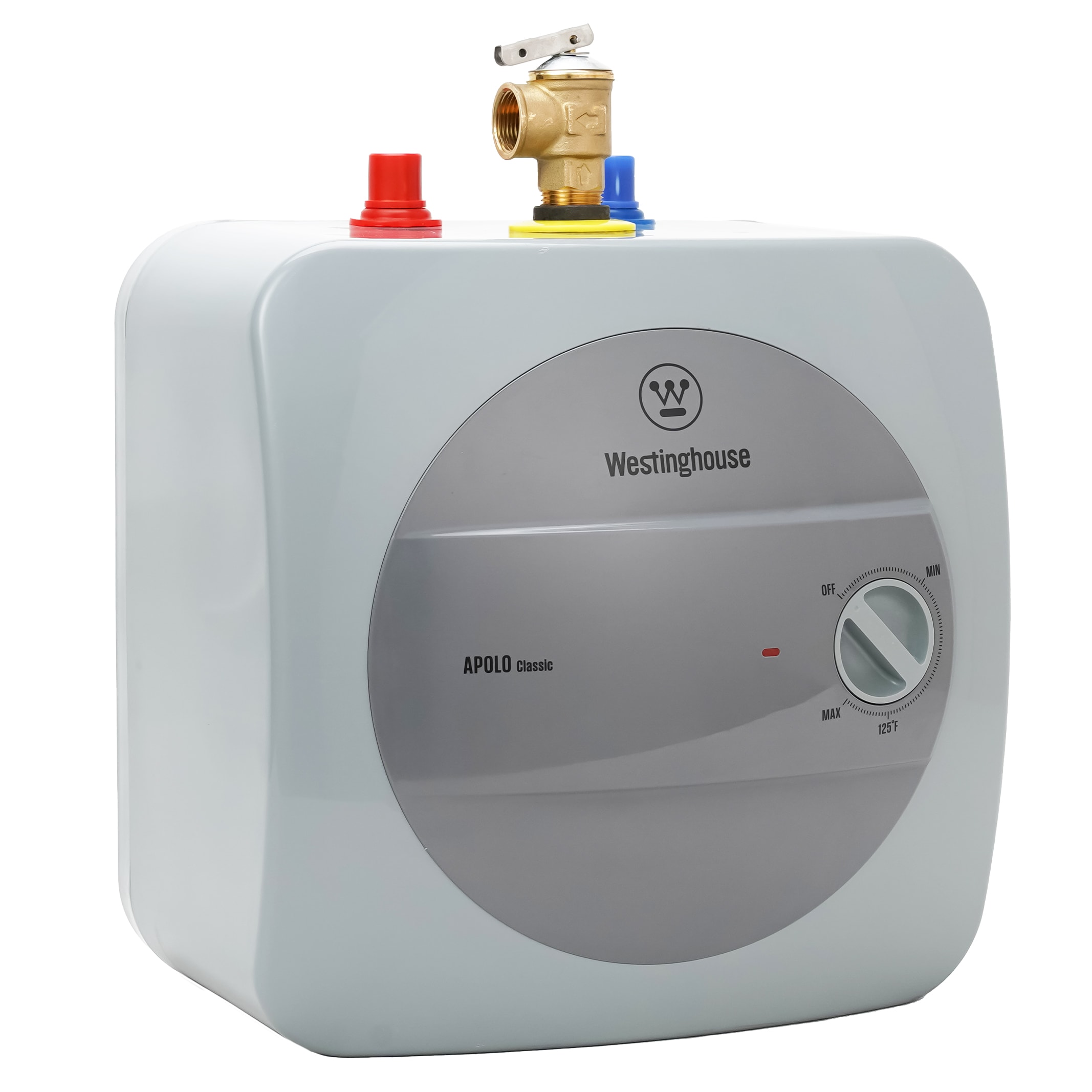 Westinghouse ES025A0G Electric Mini Tank Water Heater, 2.5-Gallon Point Of Use Instant Hot Water 120V 12A 1440W, Under Sink, Wall or Floor Mounted, Small and Easy To Install