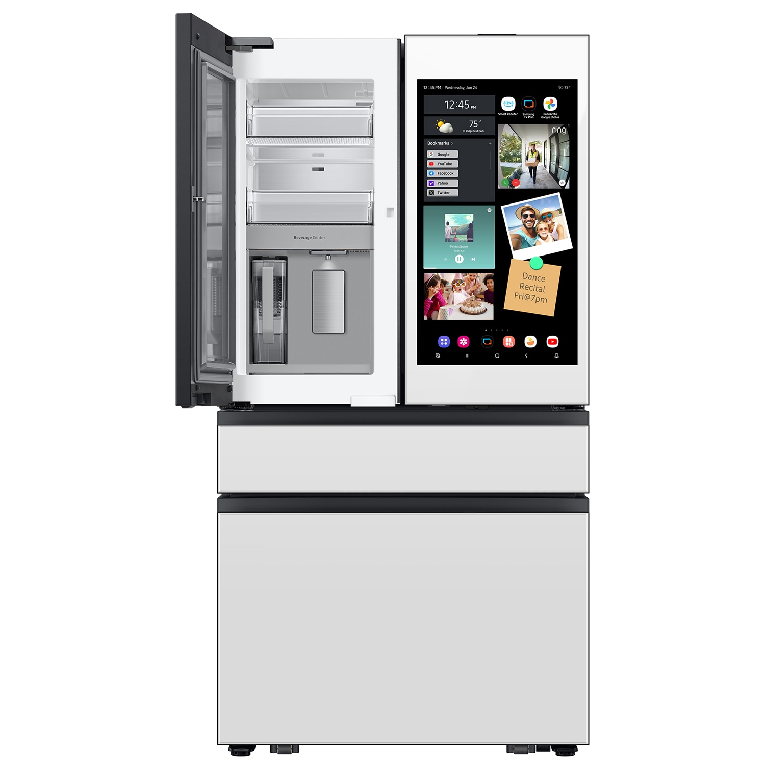 Samsung RF90F29AEW French-Door-Refrigerators - View #6