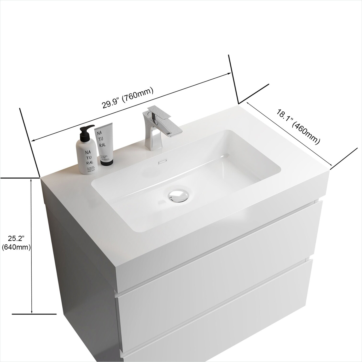 SunJet 3XKO6764CBSY Bath-Vanity-Combo - View #5