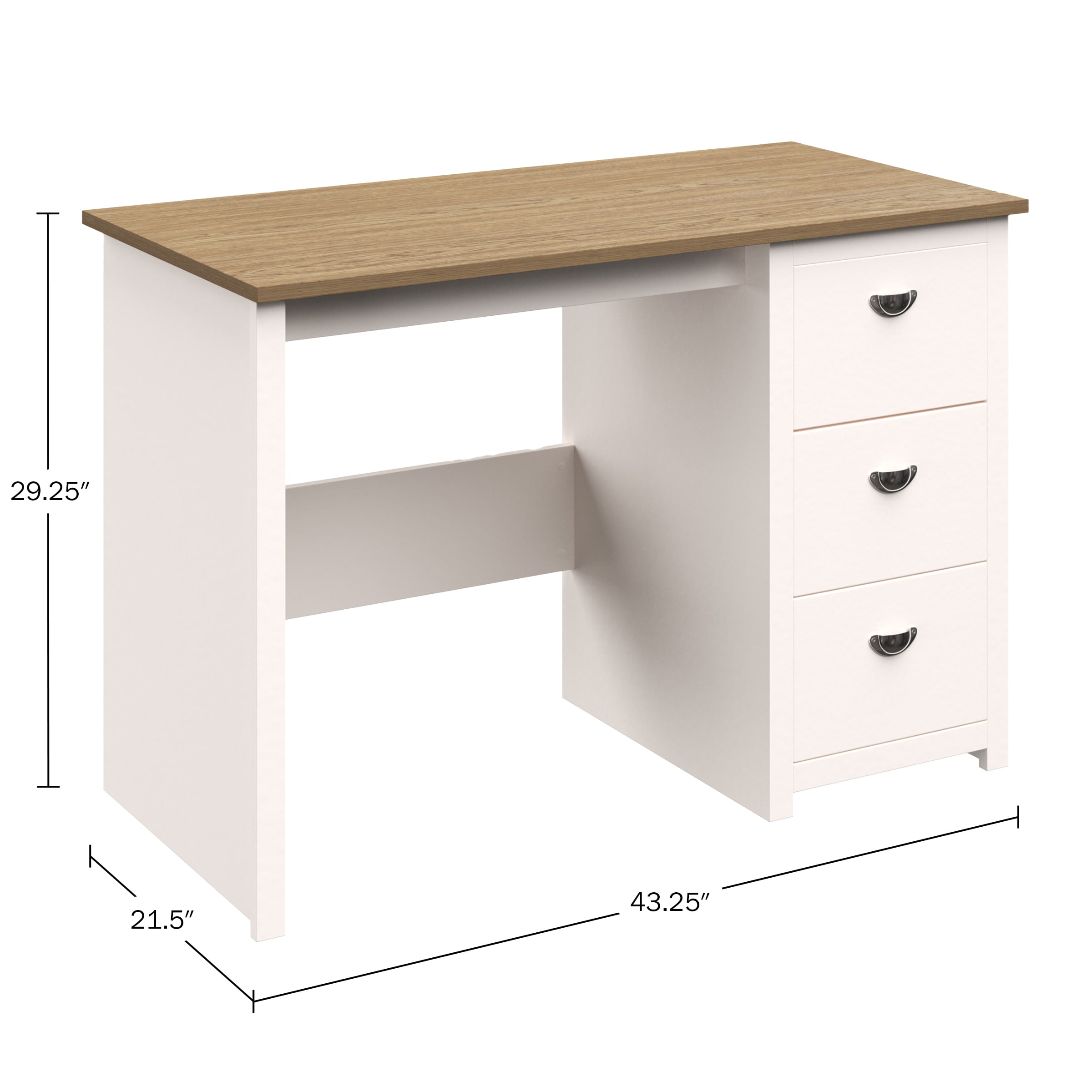 Lavish Home 80-DESK-WD-DR desks - View #6