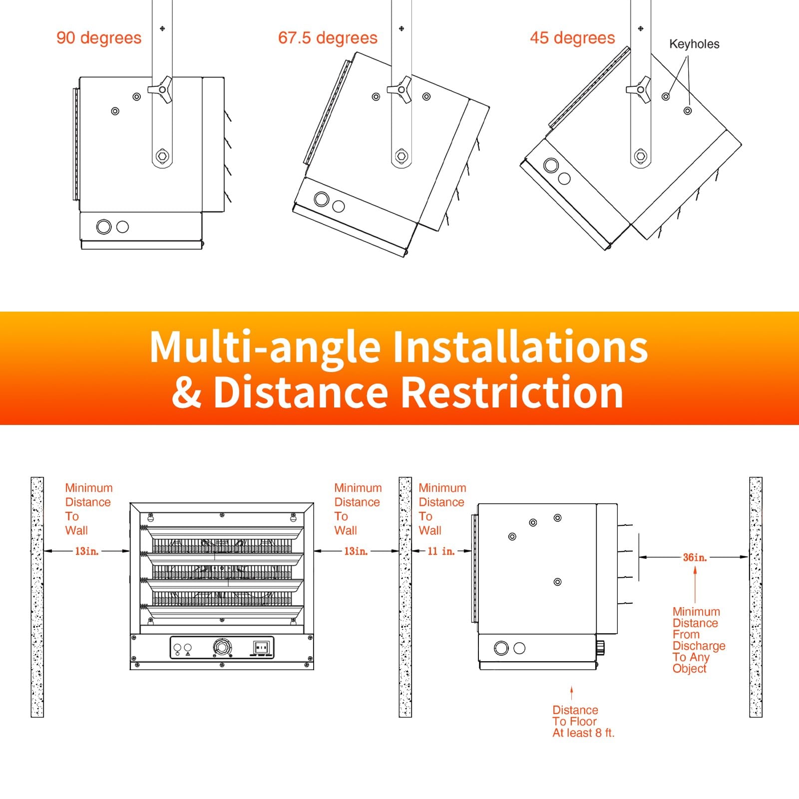 EdenDirect NCBK0408012 Electric-Garage-Heaters - View #7