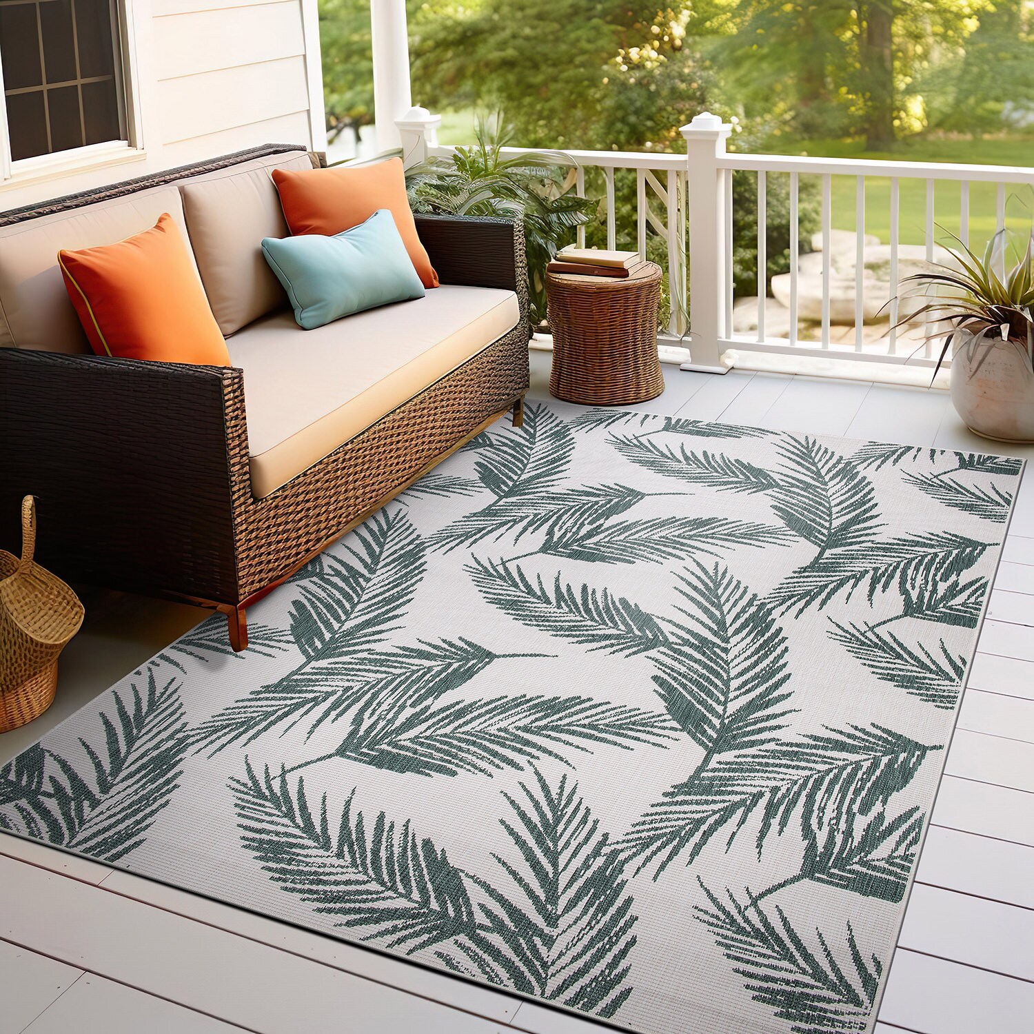 World Rug Gallery 4025GREEN5X7 rugs - View #9