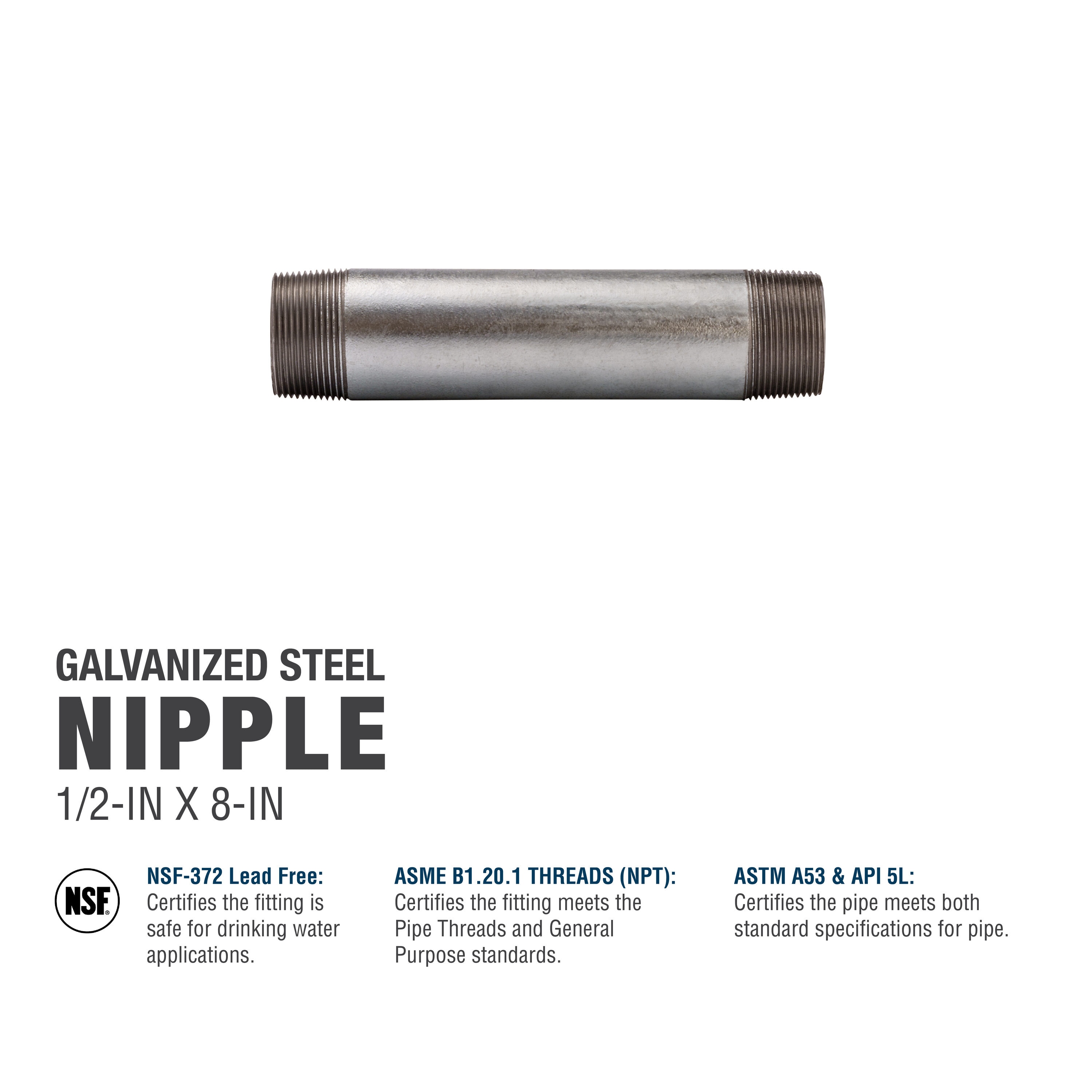 RELIABILT 10412 Galvanized-Fittings - View #5