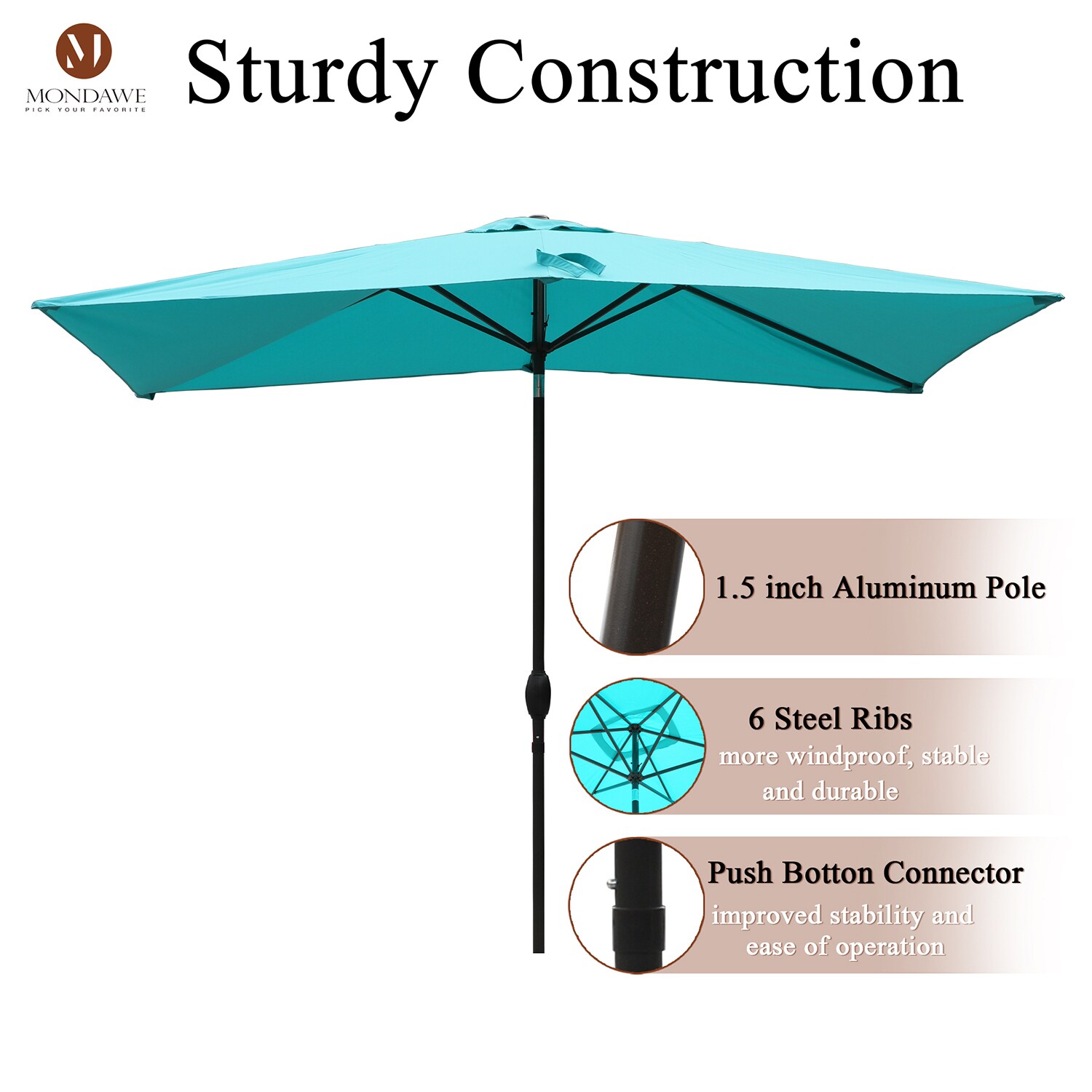 Mondawe 07BE-HY Umbrellas-2 - View #3