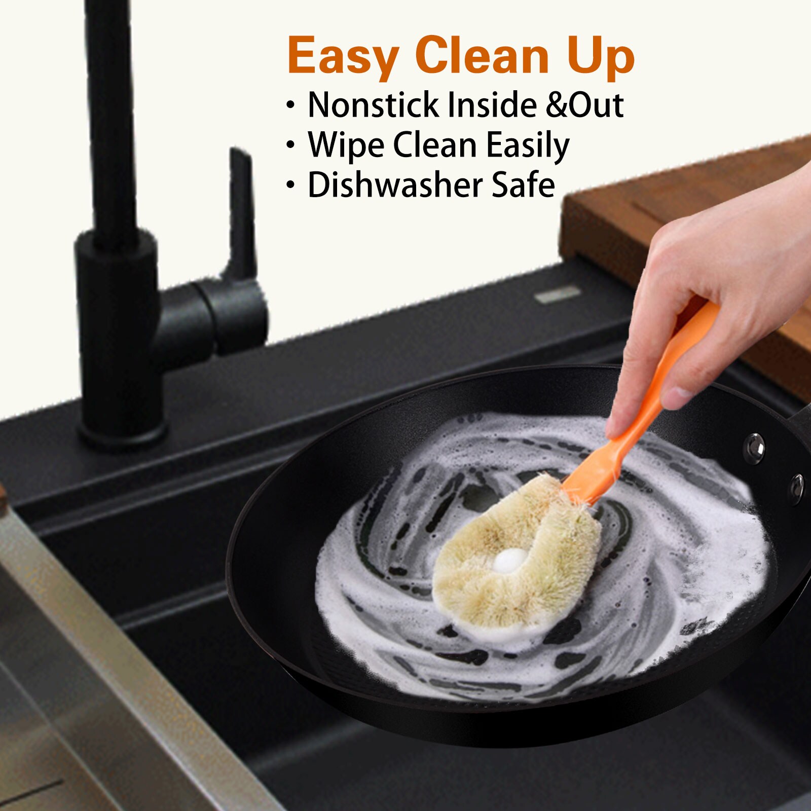 LTMATE LSDT-10-BLK Cooking-Pans-Skillets - View #6