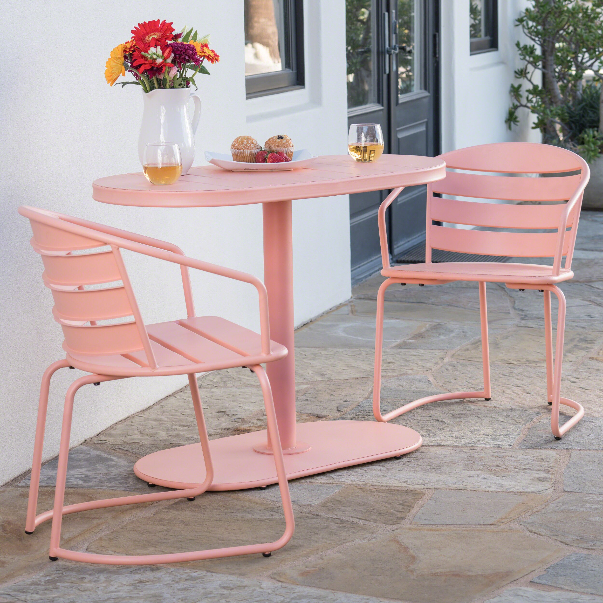 Moda Furnishings MD62015-CRL Patio-Conversation-Sets - View #12