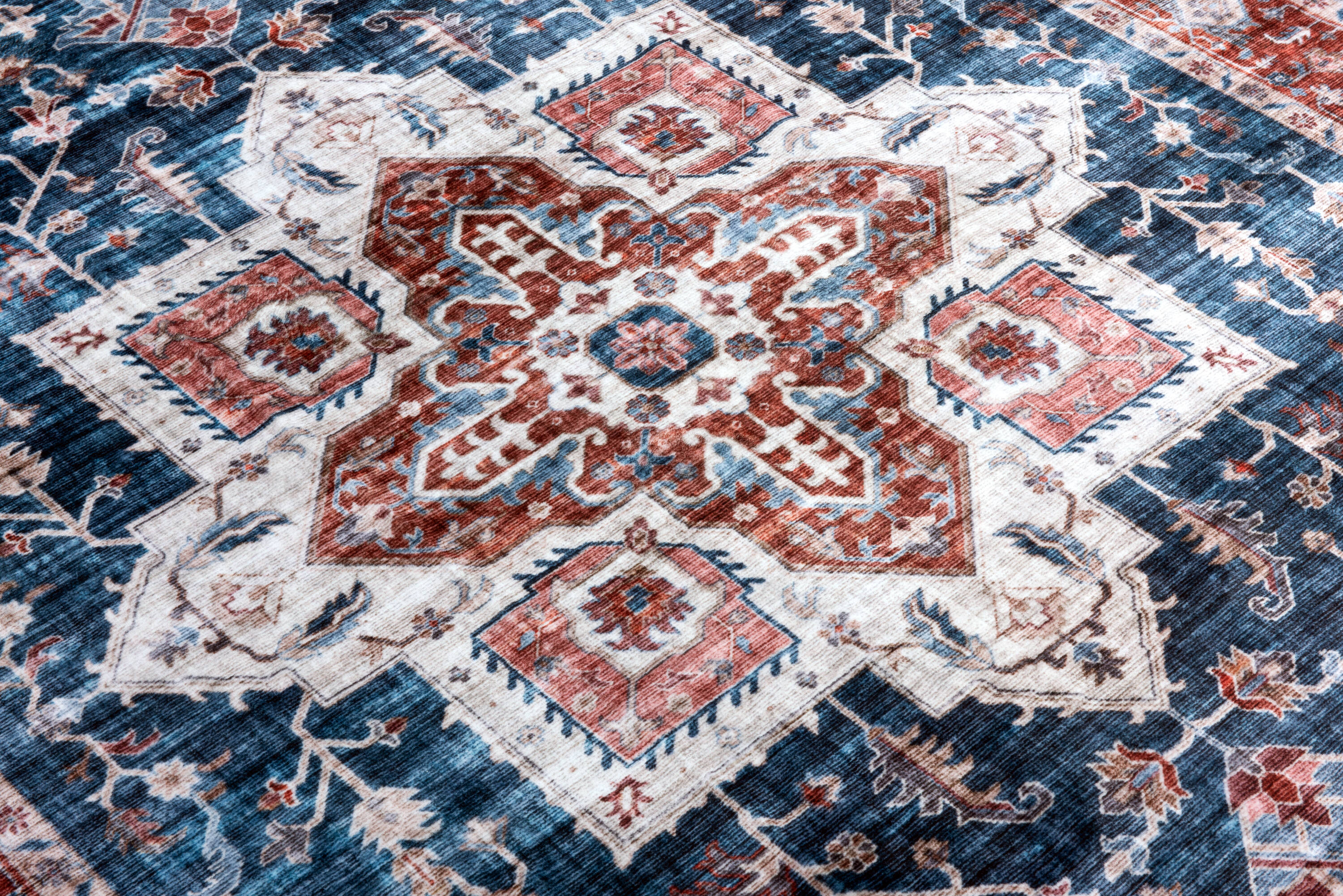 World Rug Gallery 7015BLUE8X10 rugs - View #9