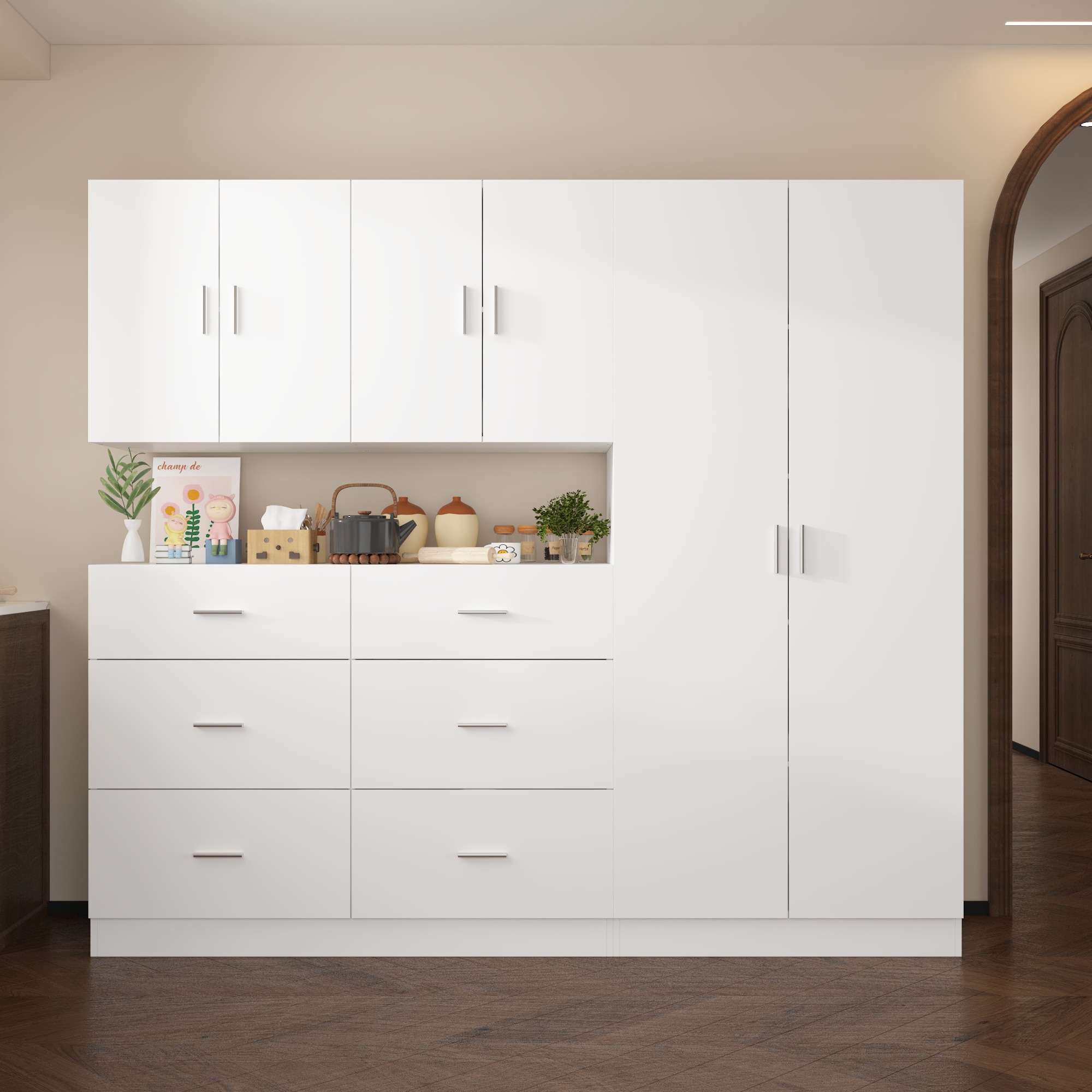 FUFU&GAGA KF330129-01+02 Dining-Kitchen-Storarge - View #2