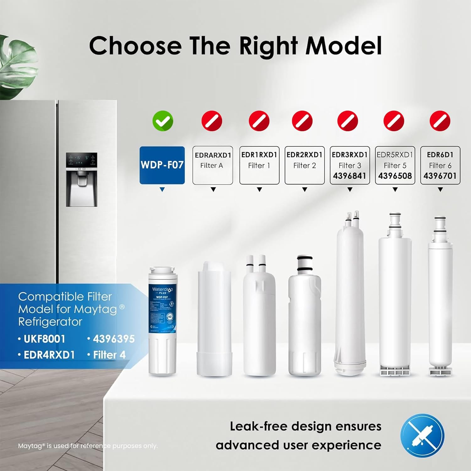 Waterdrop BL-WDP-F07-4 Refrigerator-Water-Filters - View #4