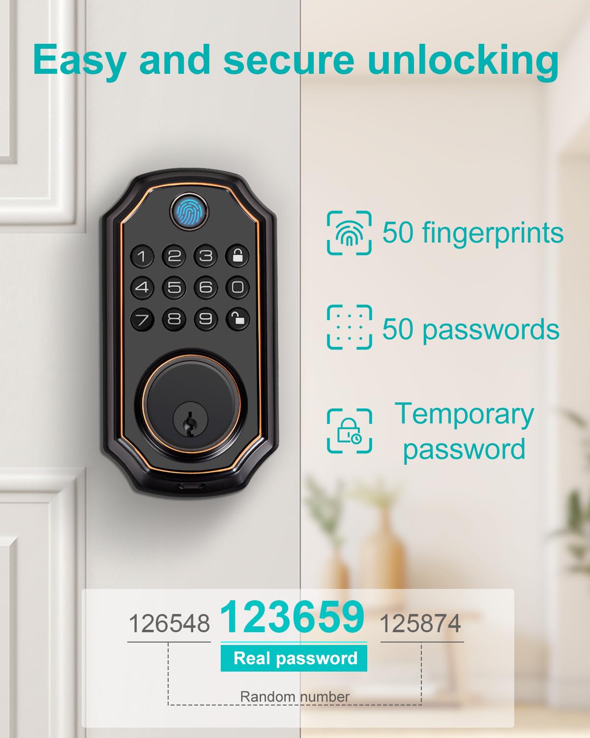 Anqtovp LAN0812N279 Door-Deadbolts - View #5