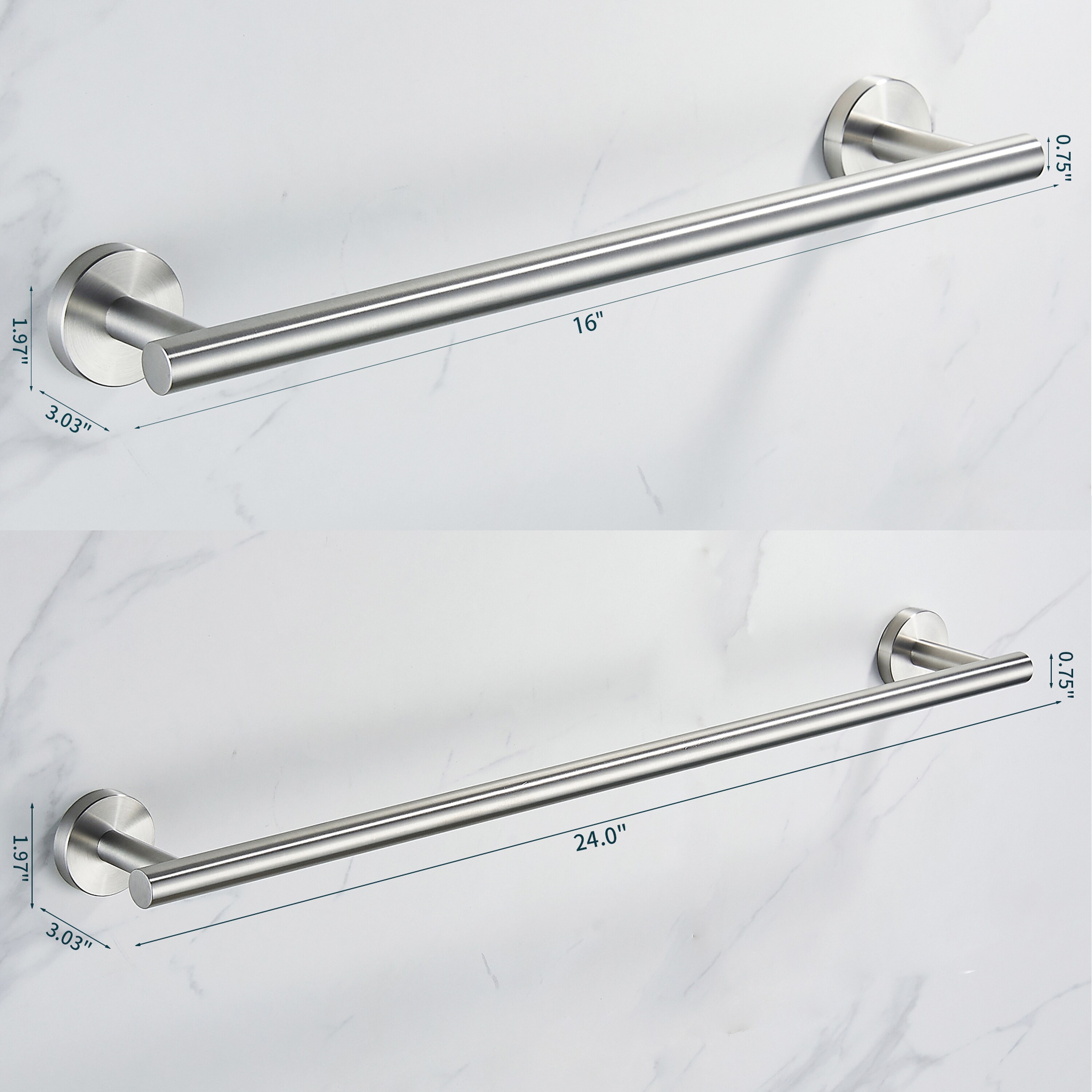 FORIOUS LL0216BN-6 Decorative-Bath-Hardware-Kits - View #9