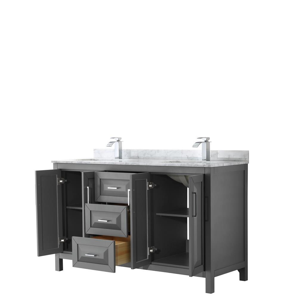 Wyndham Collection WCV252560DKGCMUNSMXX Bath-Vanity-Combo - View #2