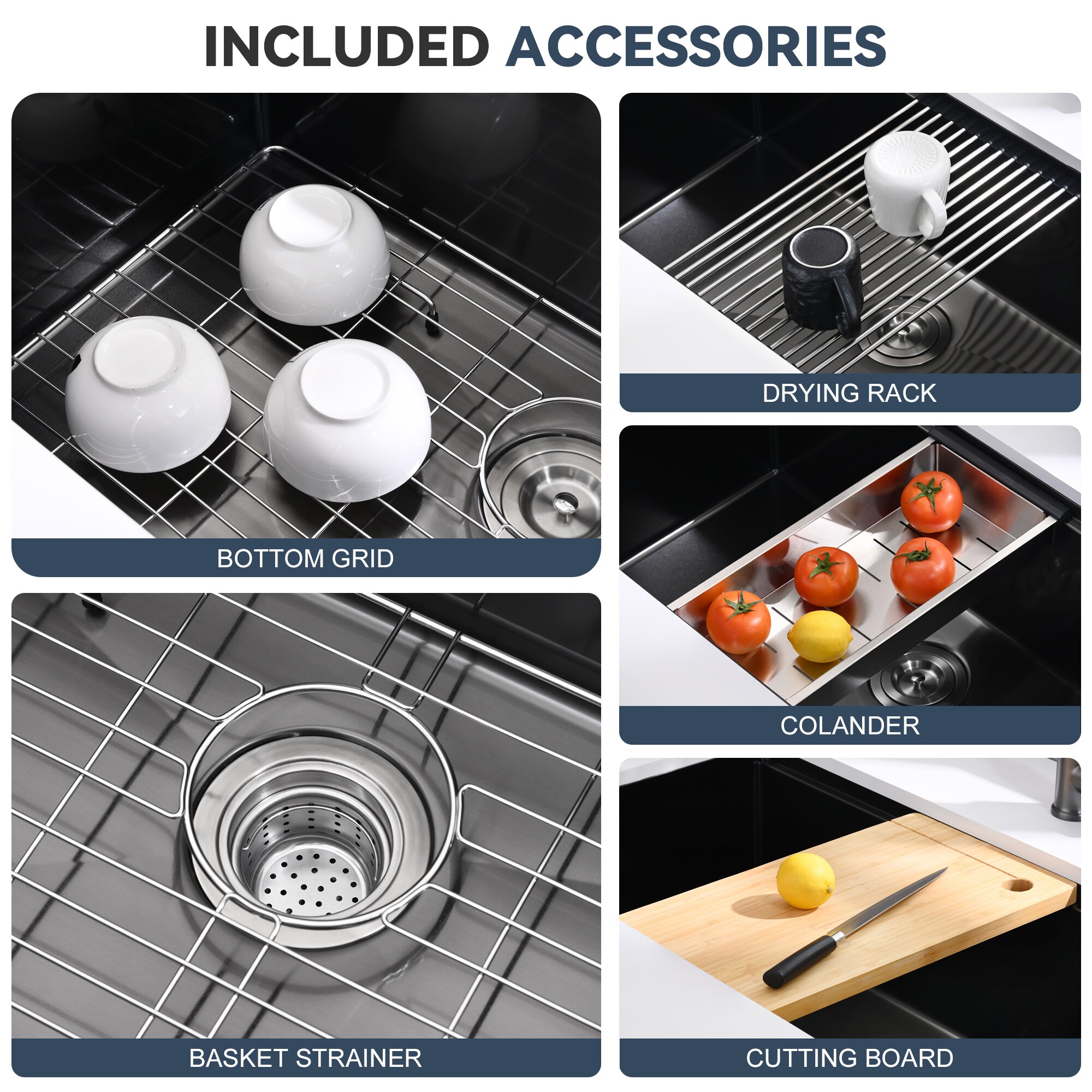 Trivework AQKS04-BL-331908-DZ Kitchen-Sinks - View #3