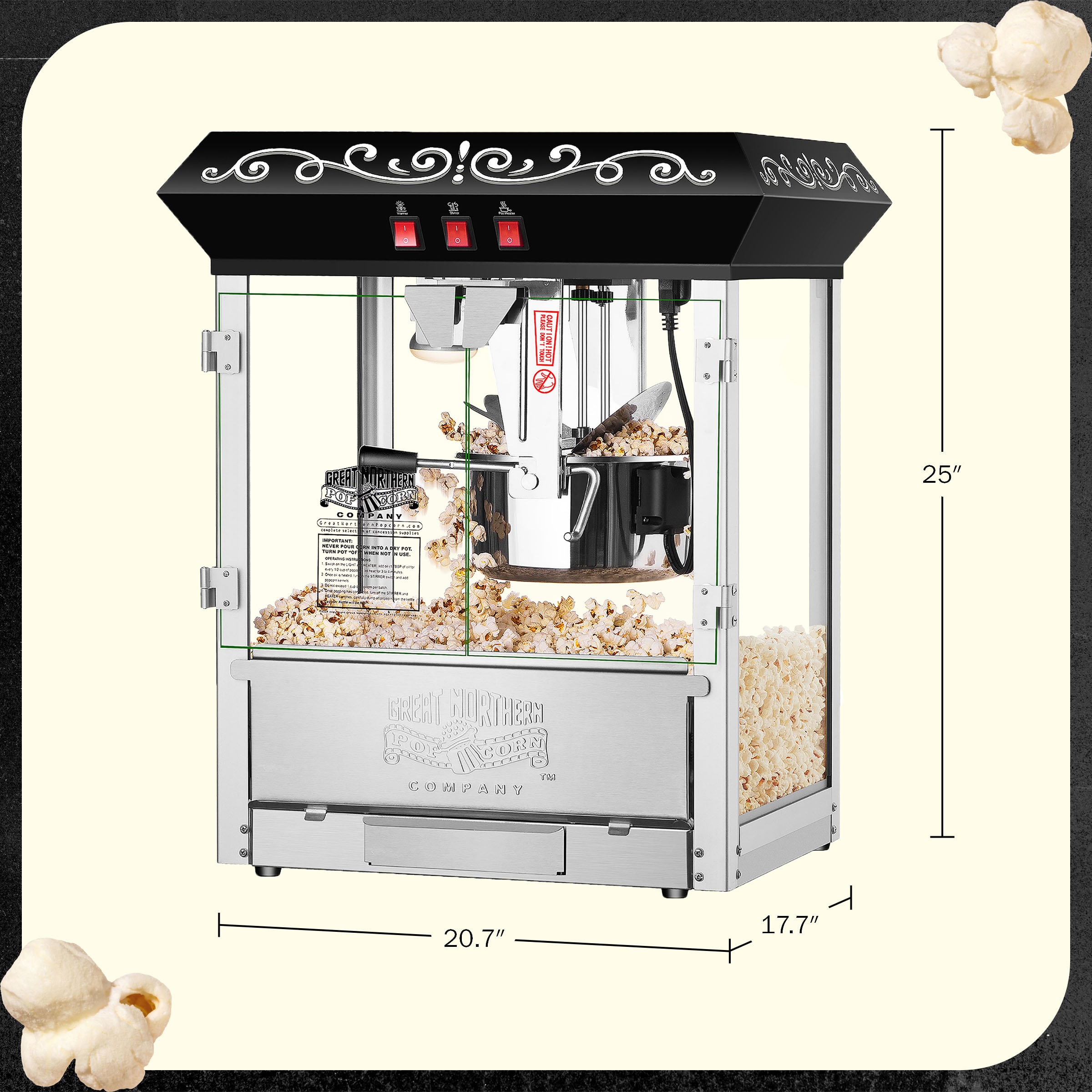 Great Northern Popcorn 673503HFT Popcorn-Makers - View #6