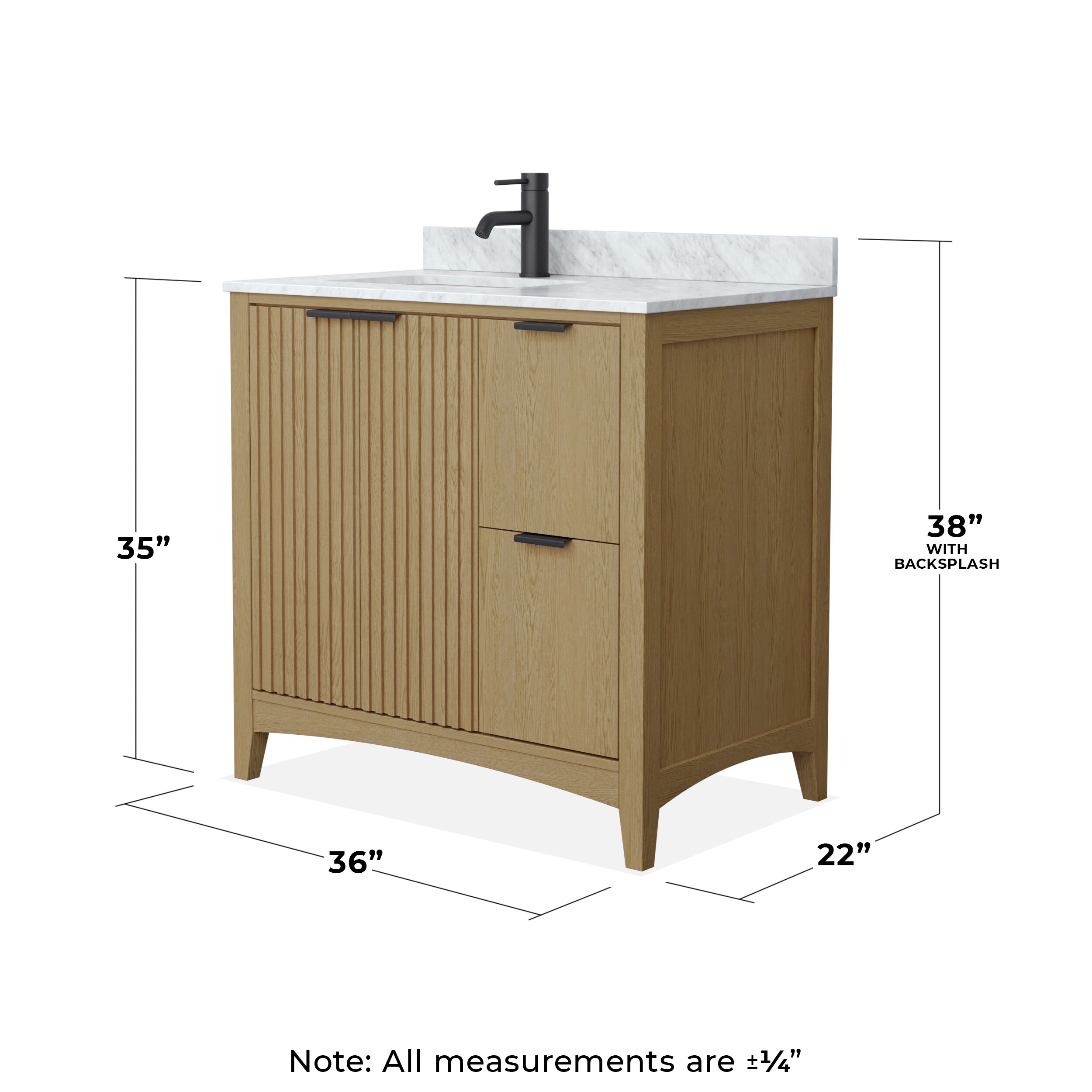 Wyndham Collection WCF919136SNBCMUNSMXX Bath-Vanity-Combo - View #5