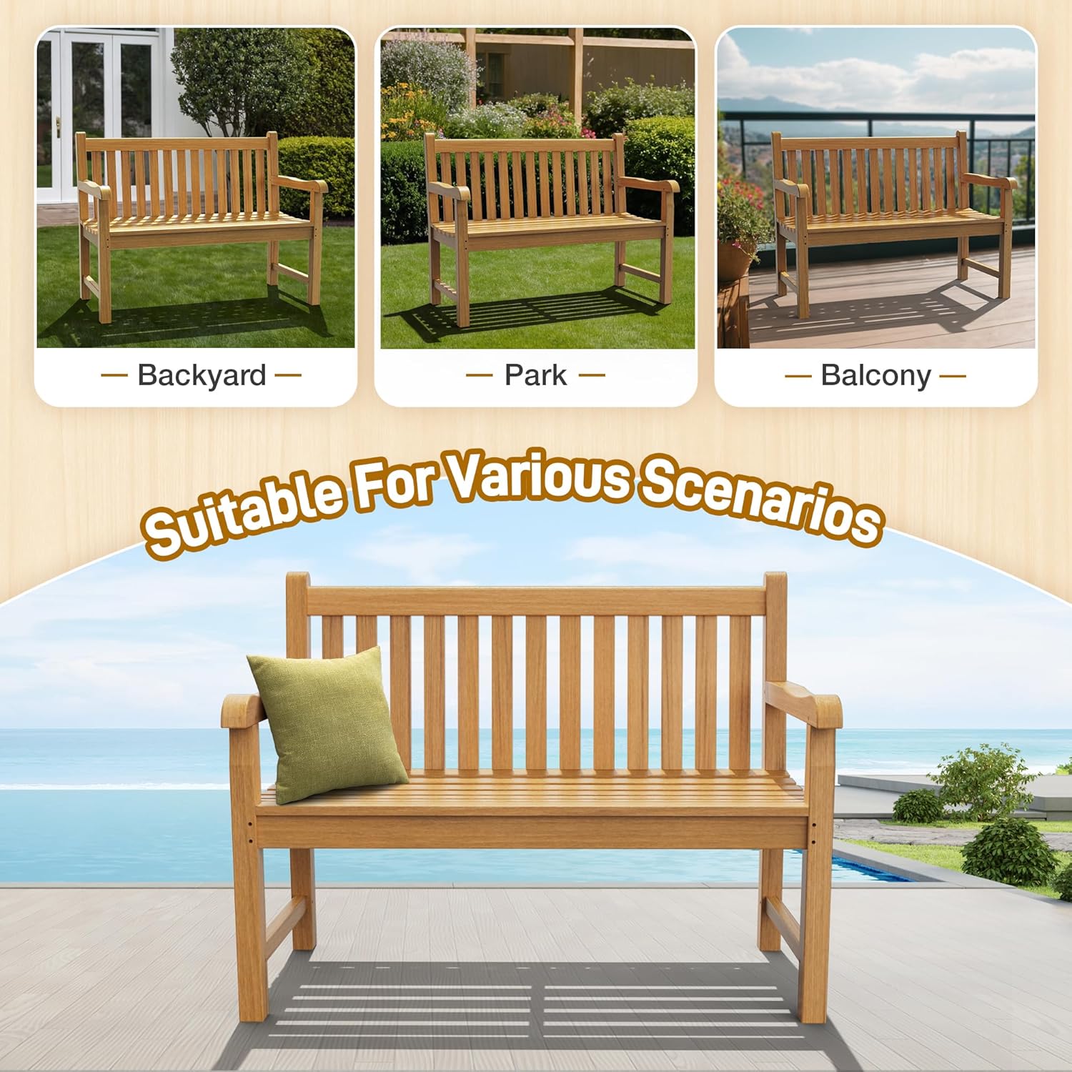 Decksplore BSHCG0001011 Commercial-Benches - View #6