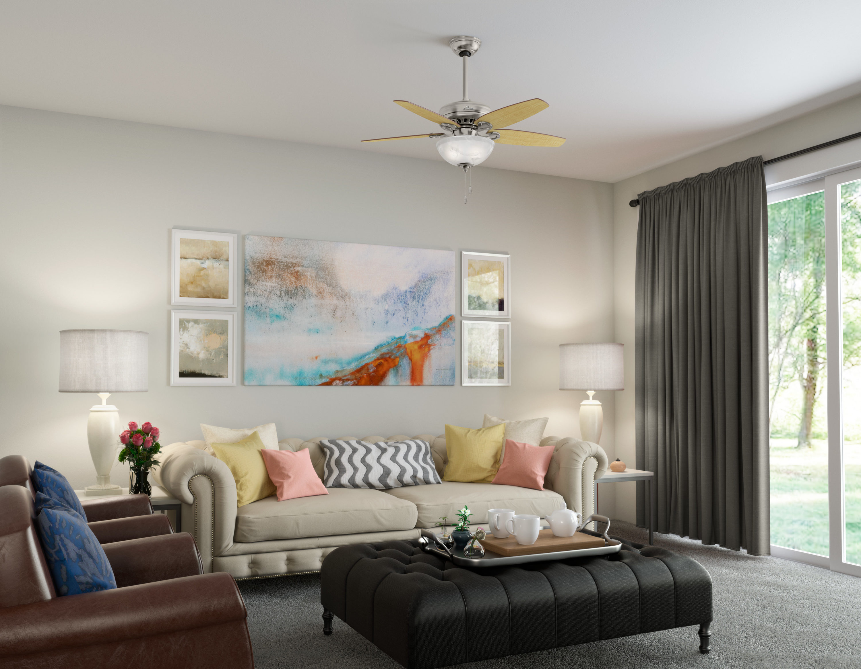 Hunter 52136 Ceiling-Fans - View #2