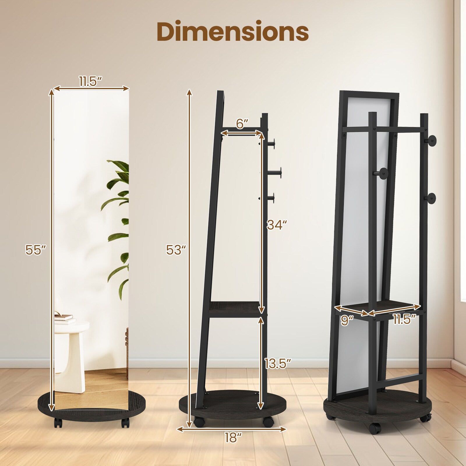 Slickblue D-CO-TD31331VJ Coatrack-Stands-Pedestals - View #4