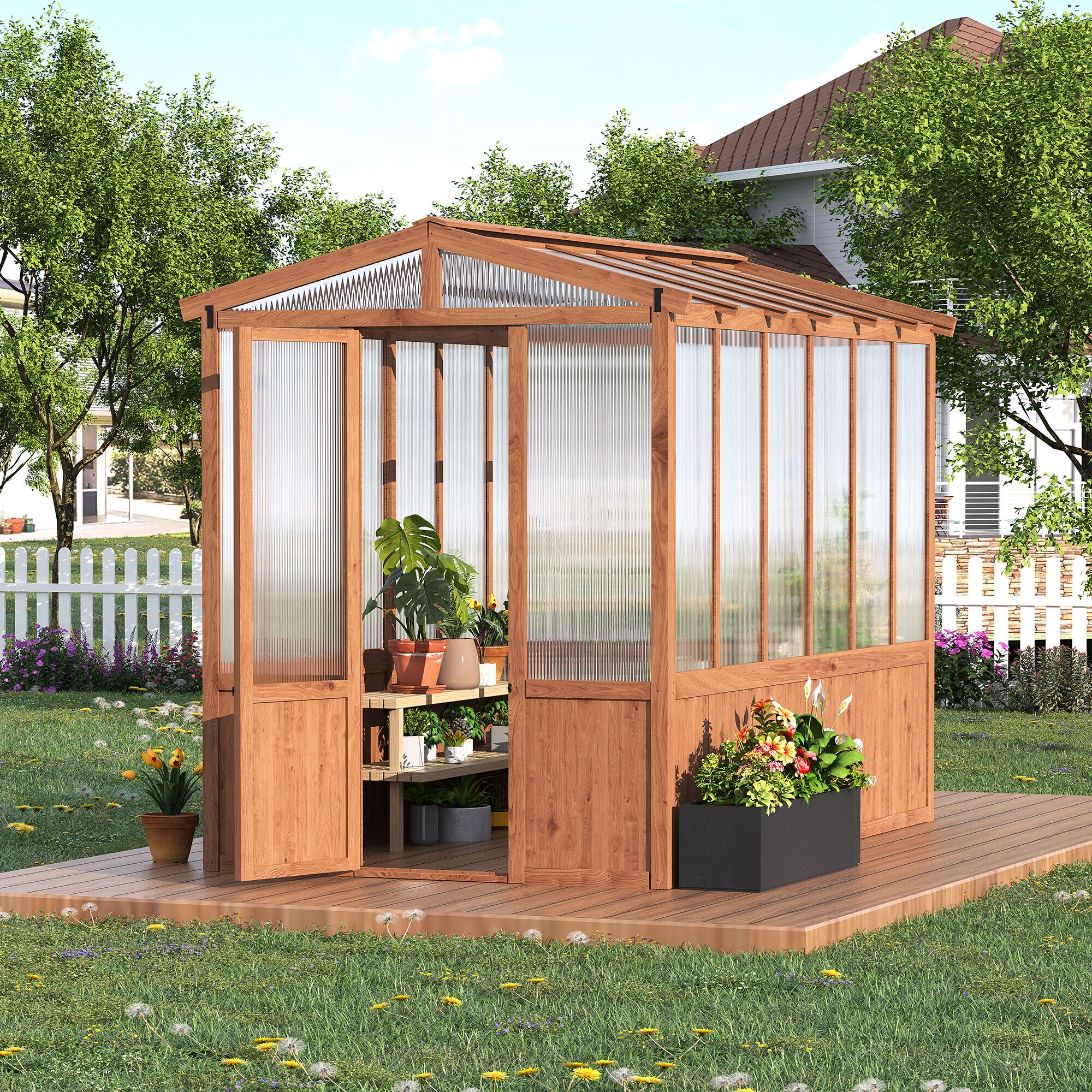 IdealHouse C665WLZL75CC greenhouses - View #3