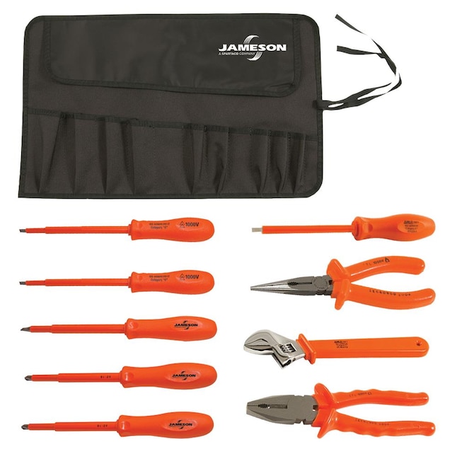 Jameson 9-Piece Household Tool Set with Soft Case Jameson 9-Piece Household Tool Set with Soft Case