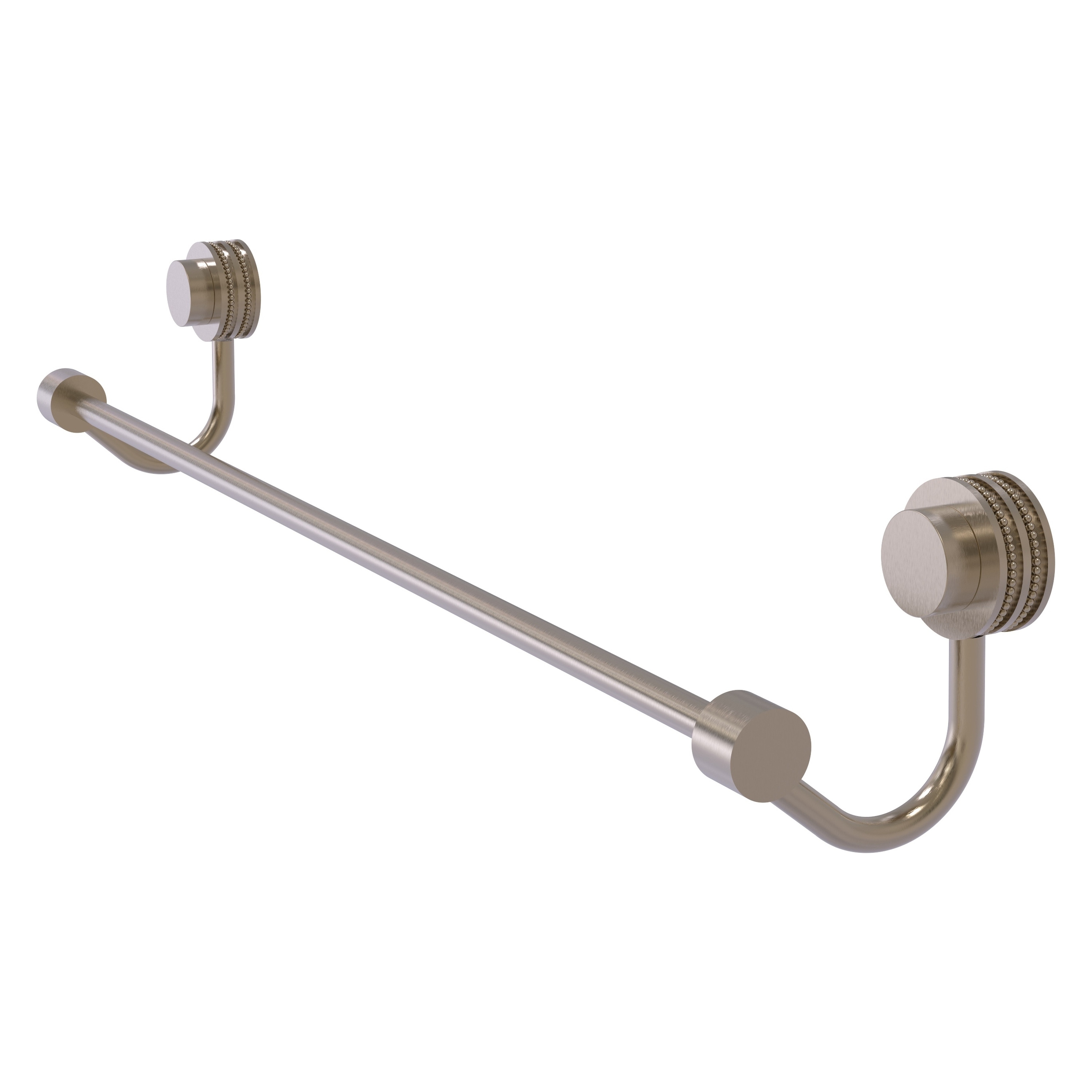 Allied Brass 421D/24-PEW Venus 24-in Antique Pewter Wall mount Single Towel Bar