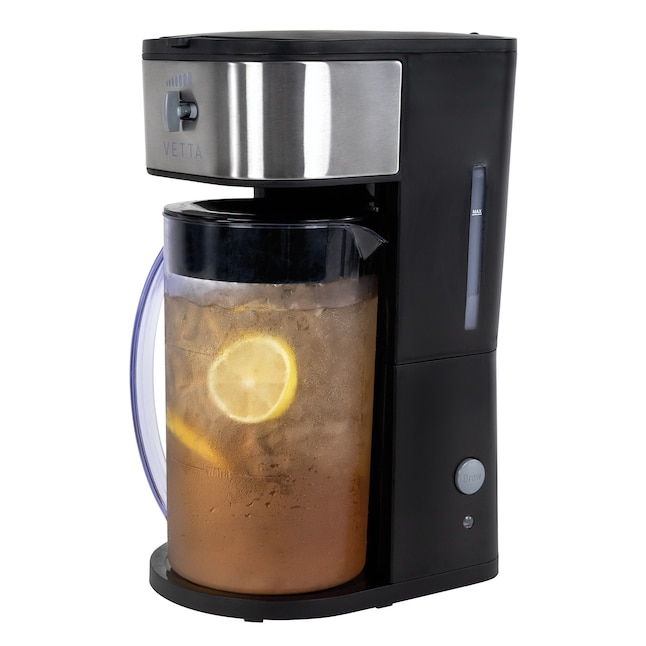 Vetta 10-Cup Iced Tea Maker with Adjustable Strength Selector for Tea and  Iced Coffee in the Coffee Makers department at