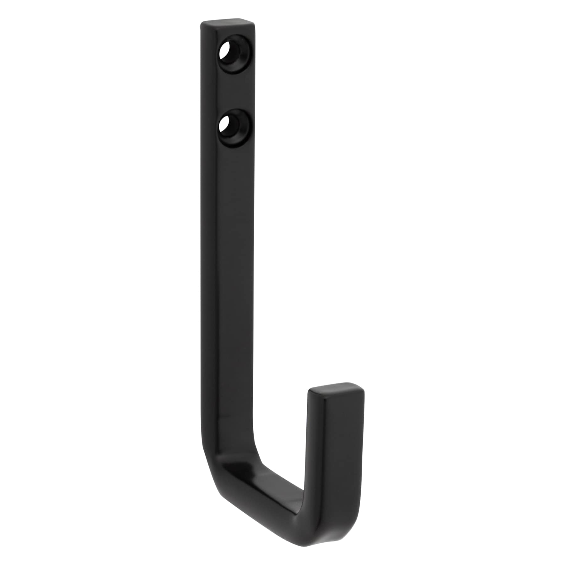 National Hardware 1.5-in Matte Black Zinc Universal Hook in the Hooks  department at