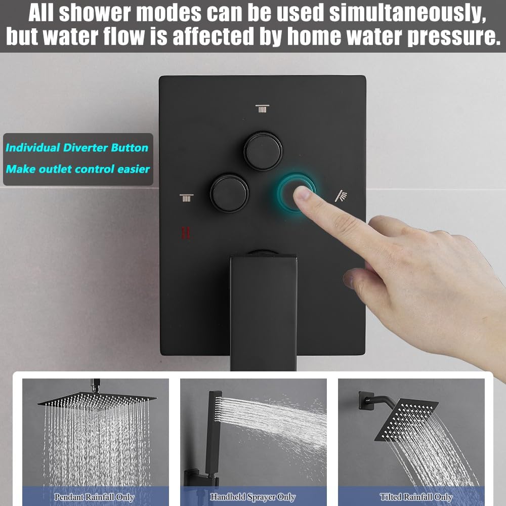 KIWDZFU LKI0728B110 Showerhead-Bar-Panels - View #2