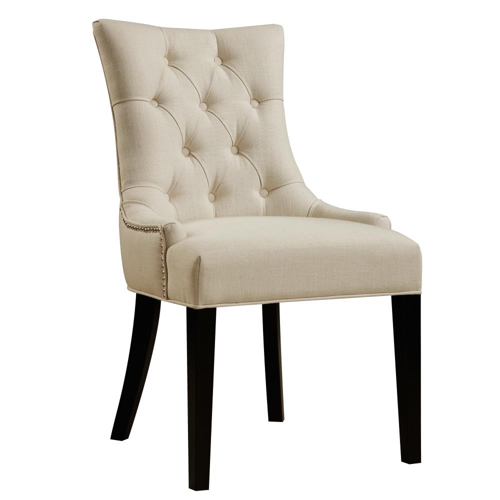 HomeFare DS-2514-900-386 Contemporary/Modern Polyester/Polyester Blend Upholstered Dining Side Chair (Wood Frame)