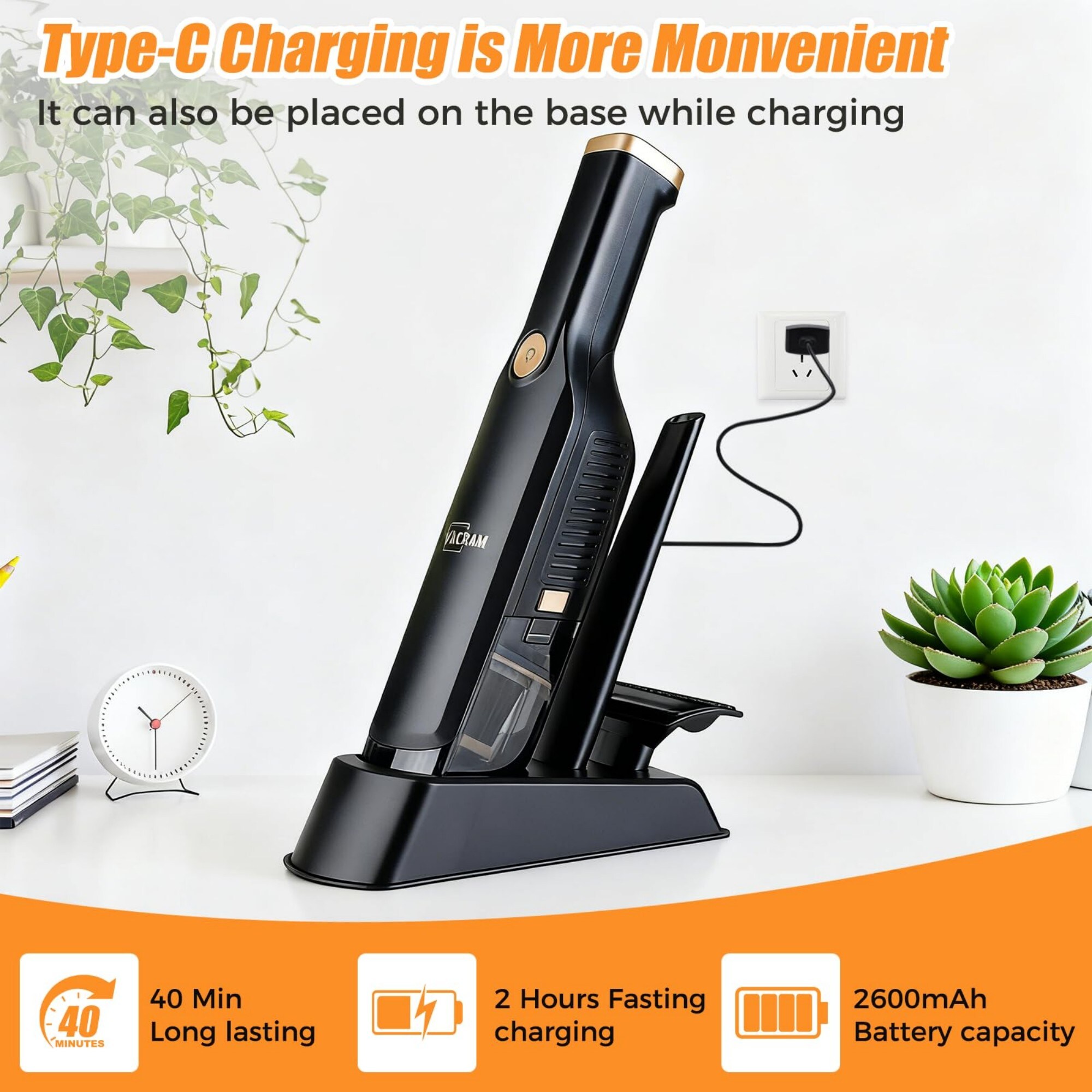 Wudkey L4-YV6A1Y Handheld-Vacuums - View #3