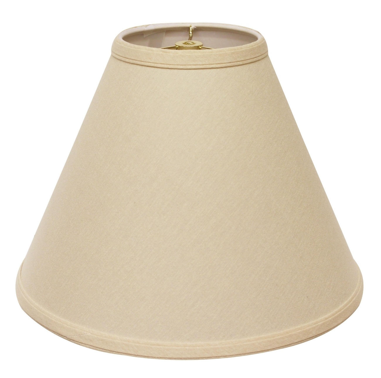 HomeRoots 10-in x 13-in Beige Linen Empire Lamp Shade 4000469897 at ...