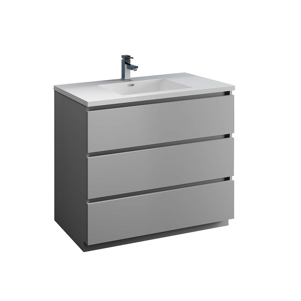 Fresca FCB9342GR-I Bath-Vanity-Combo - View #2