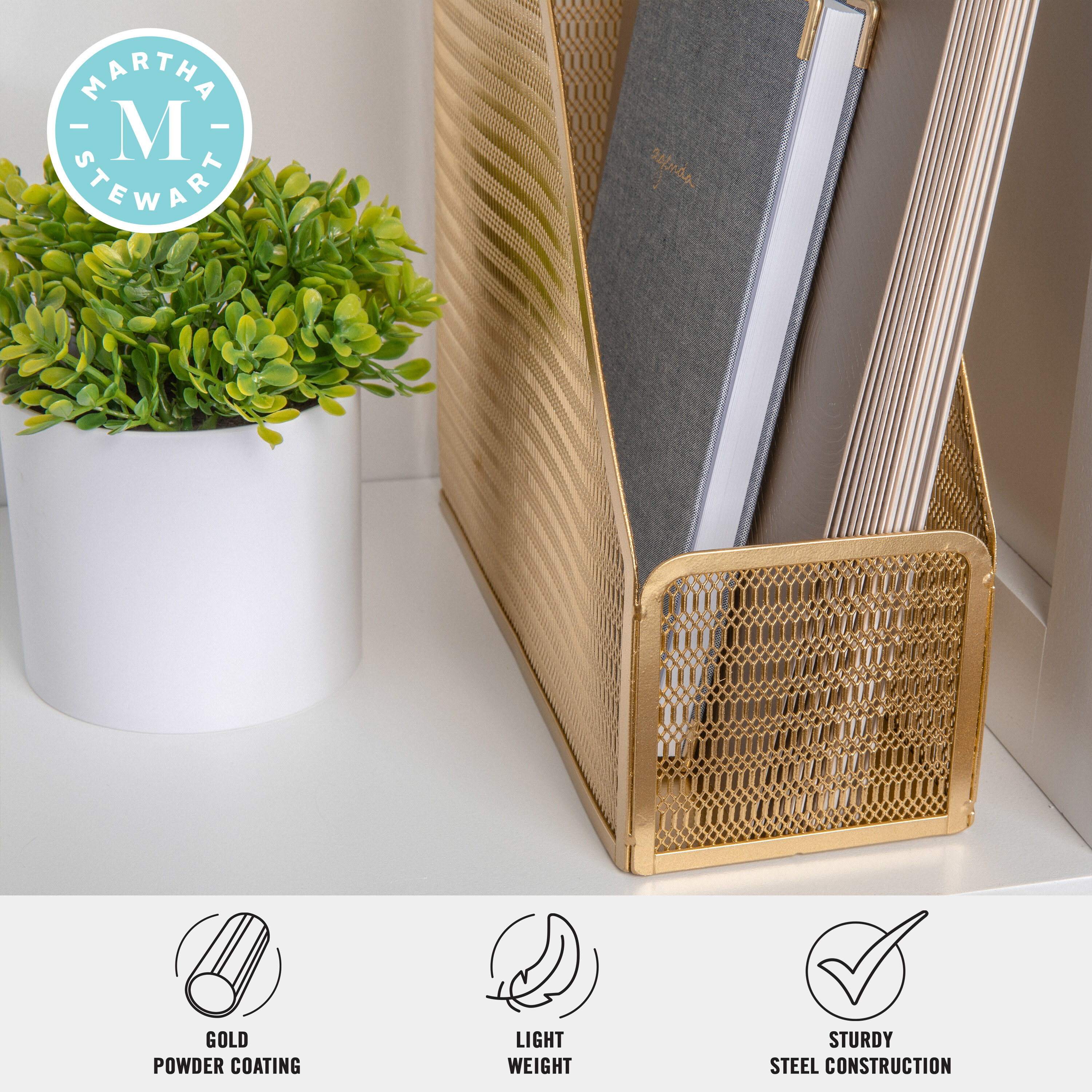 Martha Stewart 196861110191 Desktop-Organizers - View #2