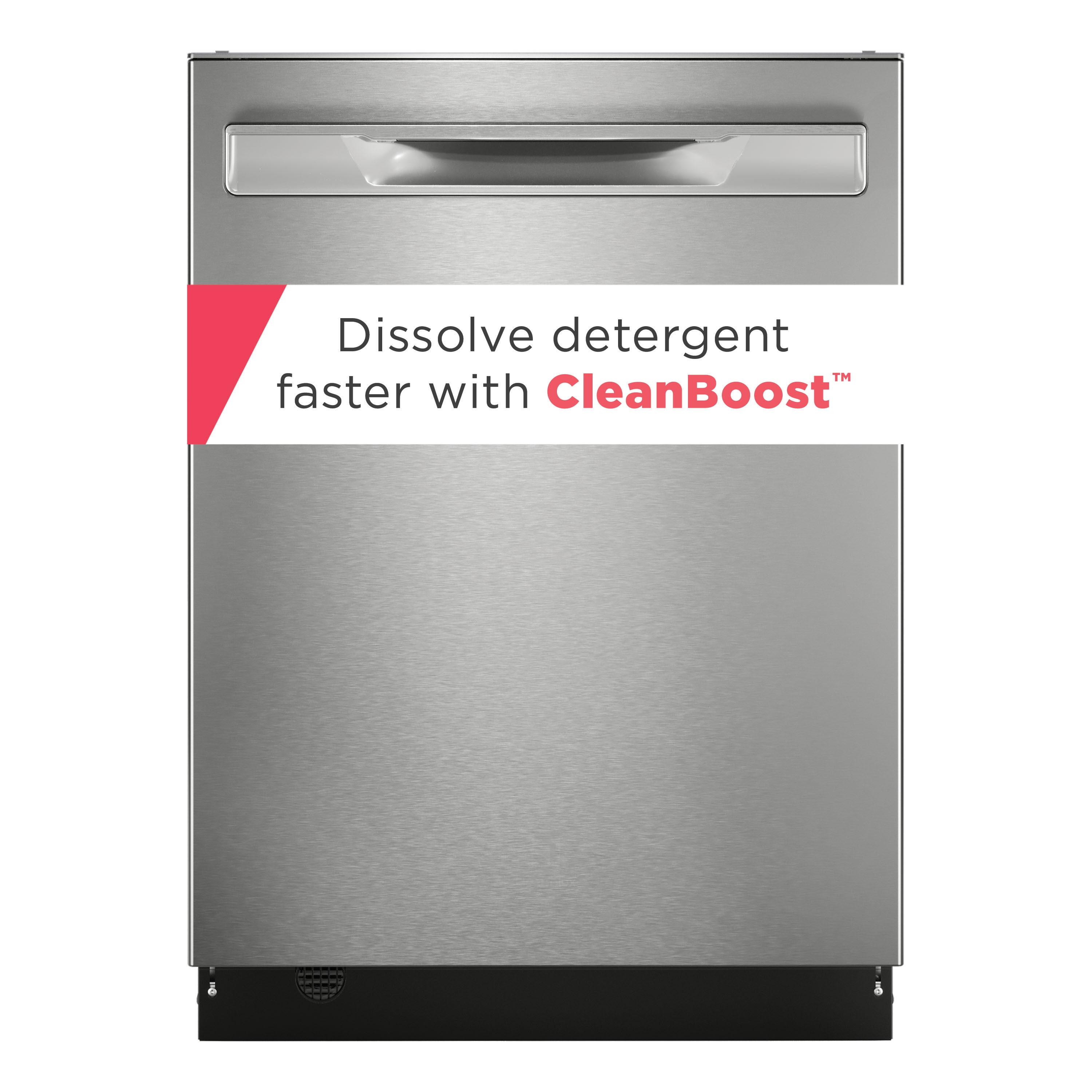 KitchenAid 24 in. Built-In Dishwasher with Top Control, 39 dBA Sound Level,  13 Place Settings, 5 Wash Cycles & Sanitize Cycle - Stainless Steel with  PrintShield Finish
