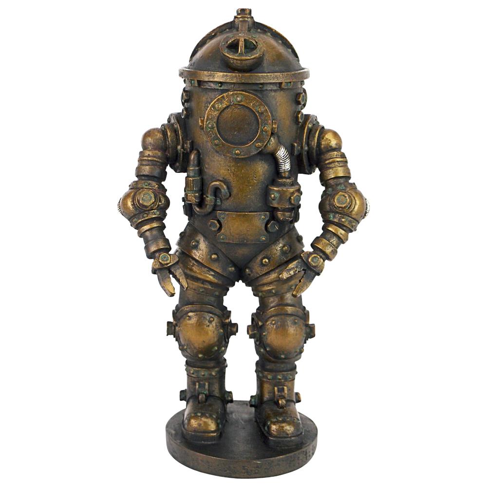 Design Toscano Tritonia Diving Suit Steampunk Statue in the Decorative ...