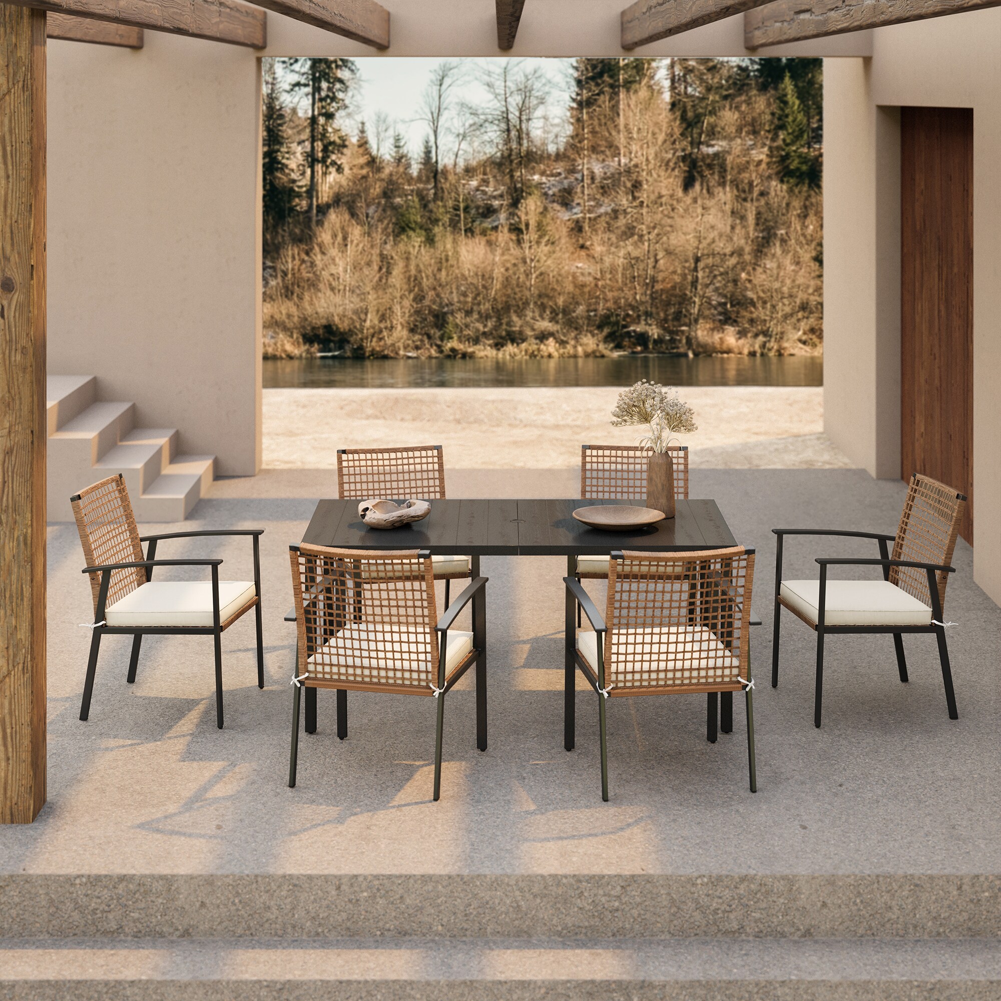 Mondawe MO-WFYQ00002182 Patio-Dining-Sets - View #4