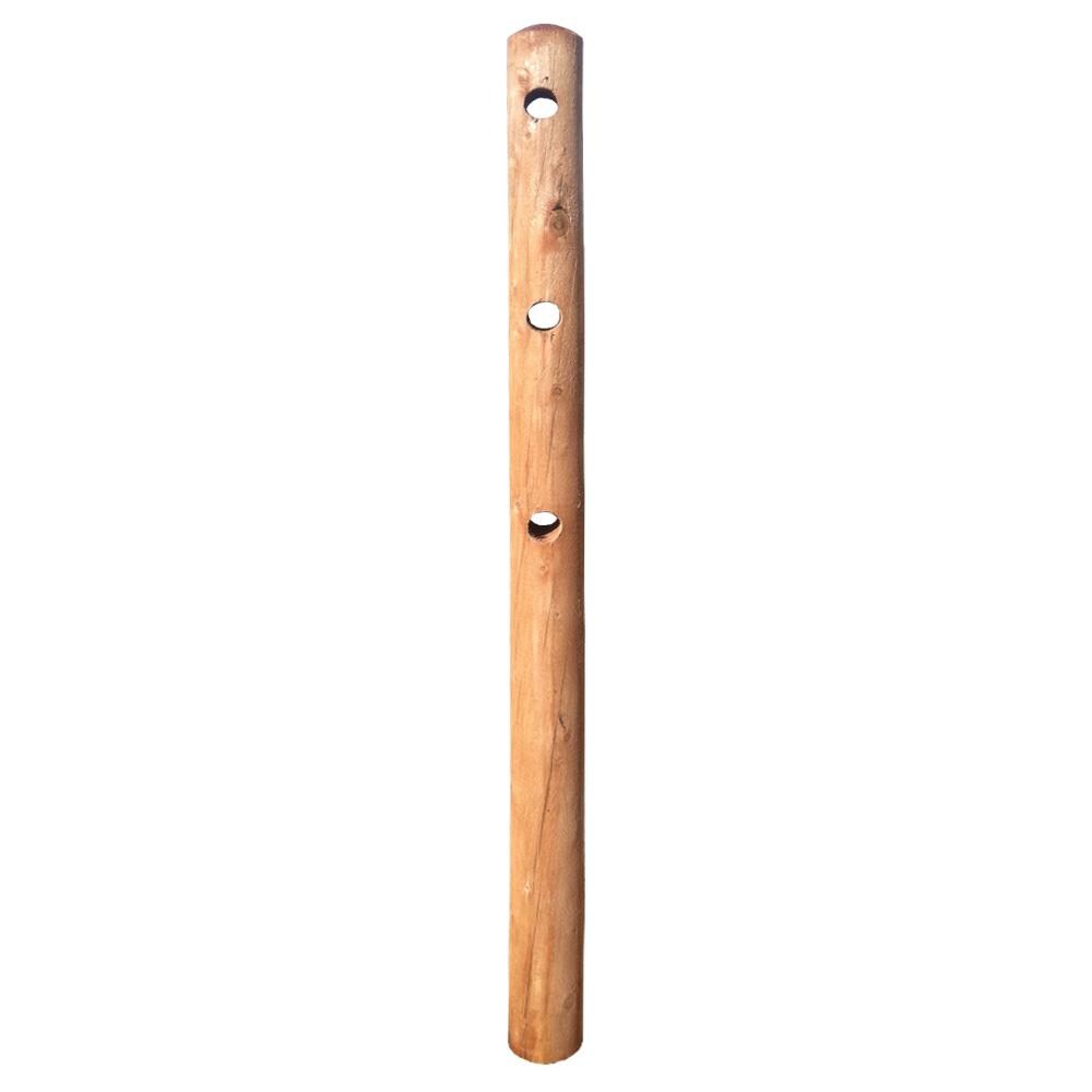 Severe Weather 107083 5-in x 6-1/2-ft Pressure Treated Spruce Split-rail Line Wood Fence Post