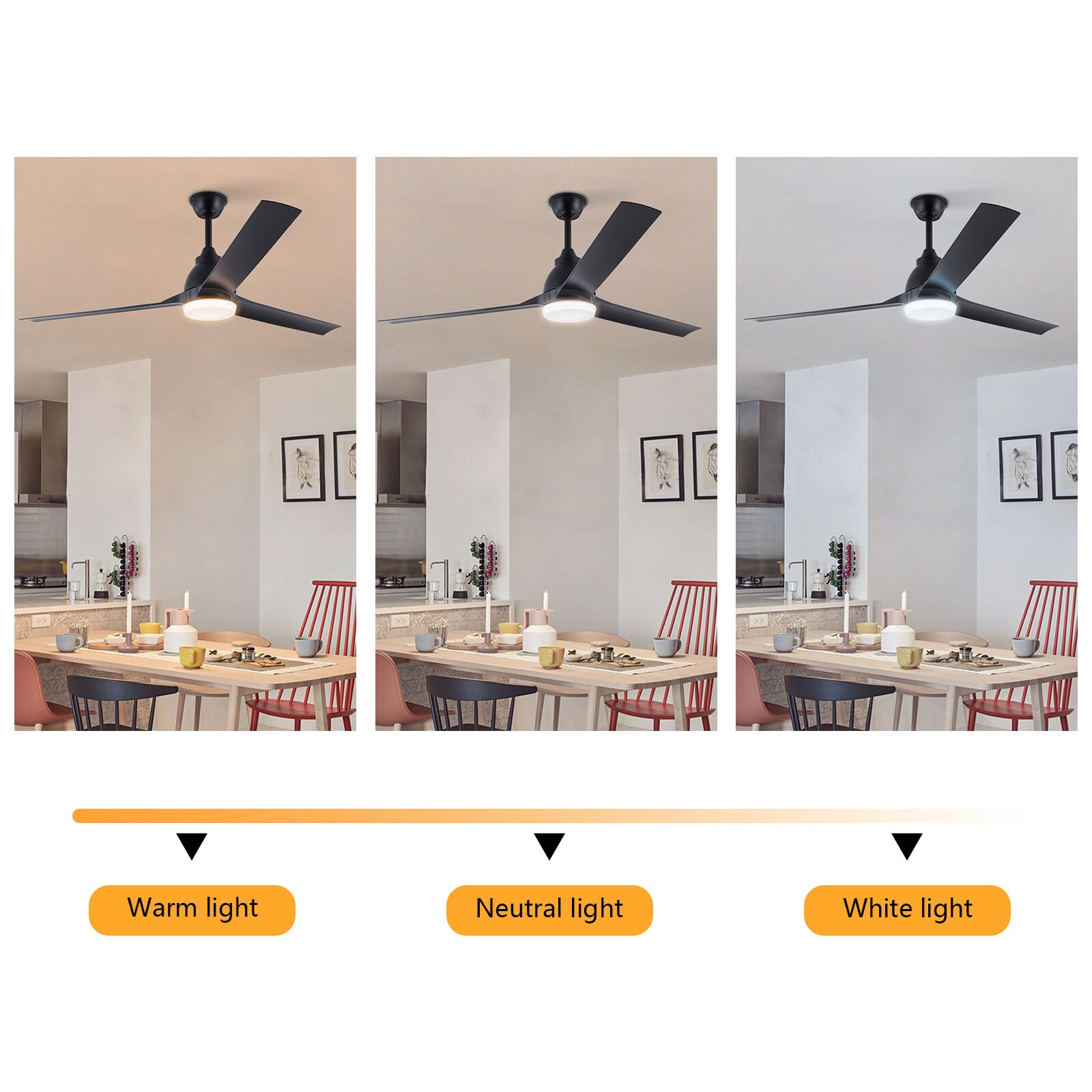 Oukaning JZUCOD-00500099 Ceiling-Fans - View #3