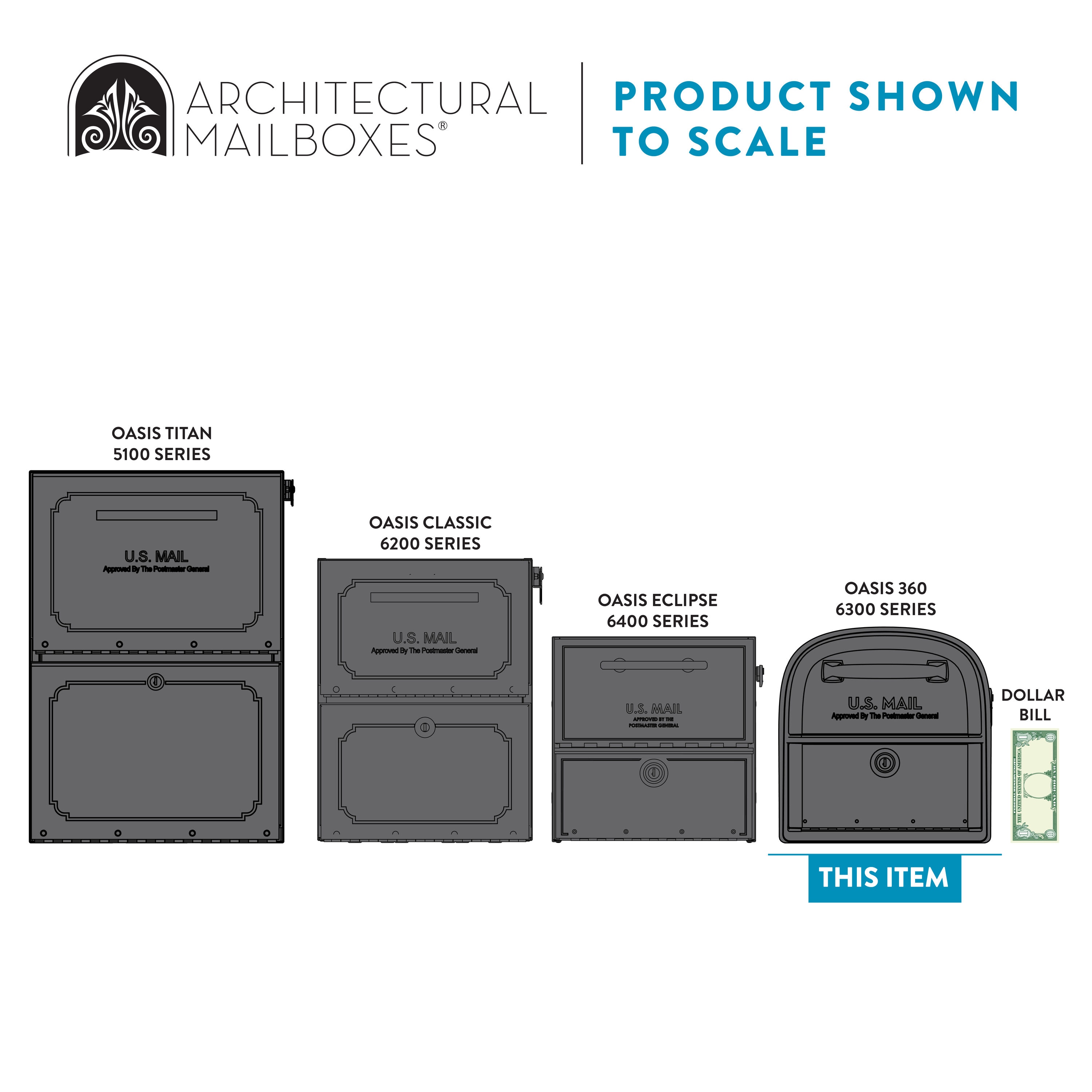 Architectural Mailboxes 6300P-10 mailboxes - View #16