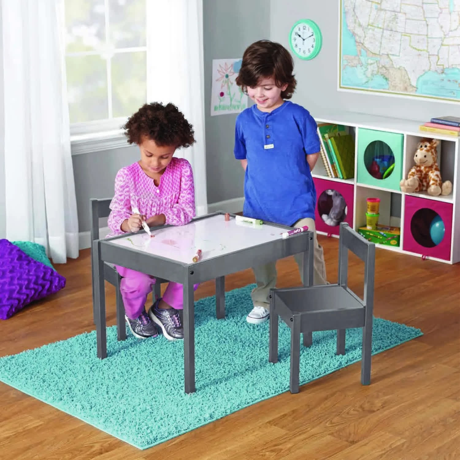 Vintage 162525124GRAY Kids-Play-Tables - View #3