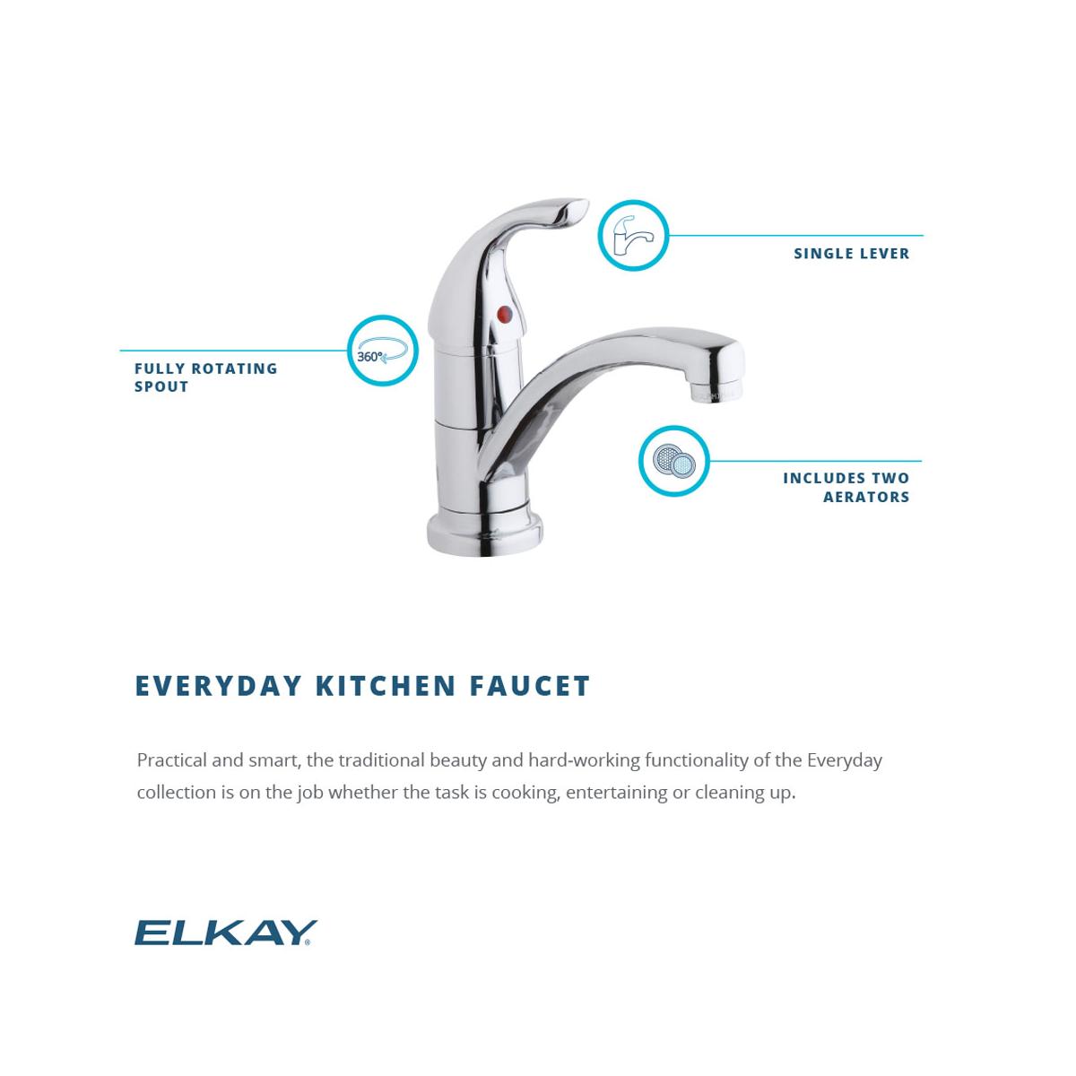 Elkay LK1500CR Kitchen-Faucets - View #3